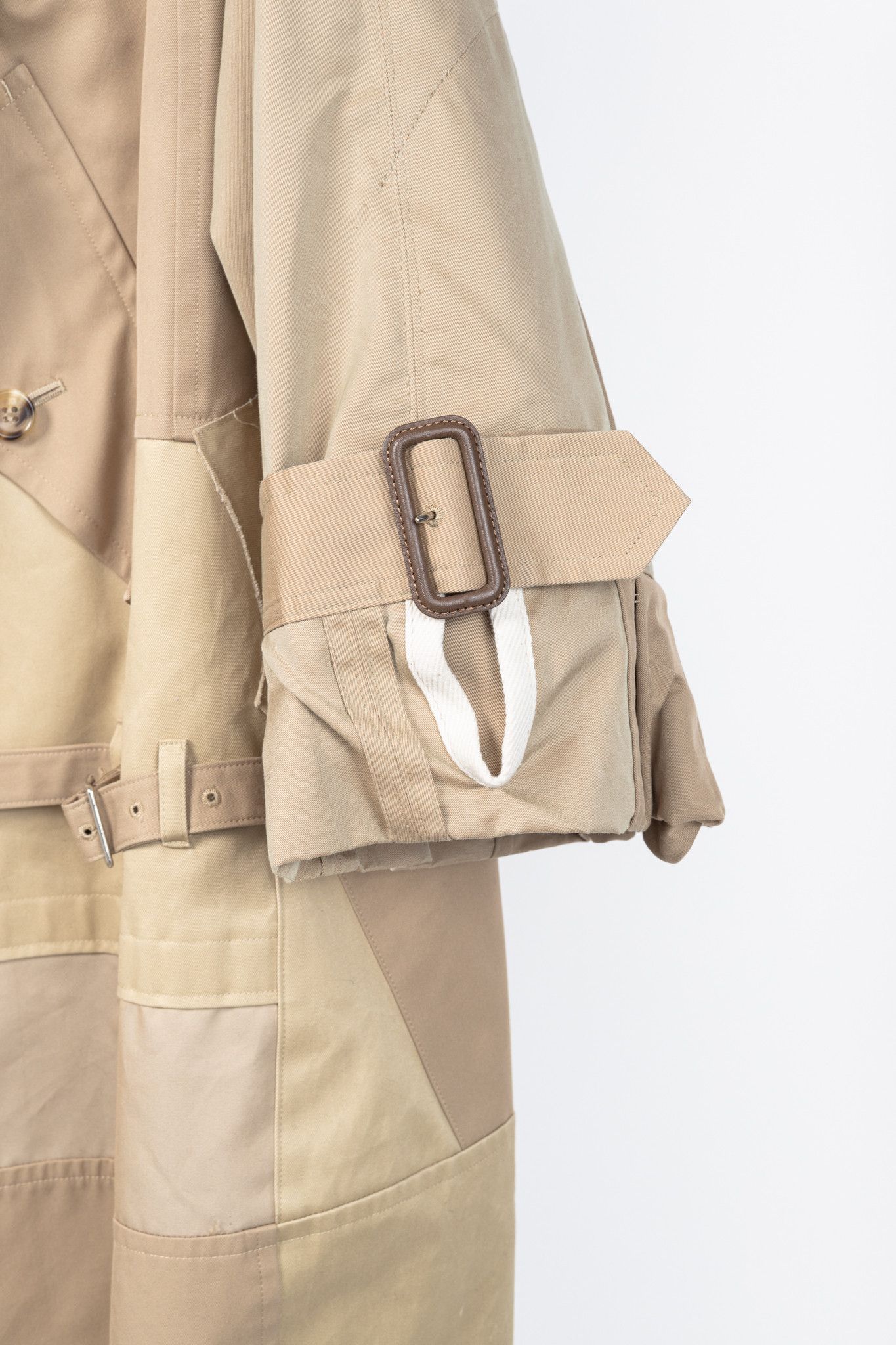 Junya Watanabe Junya Watanabe Comme Des Garcons SS20 Patchwork Trench Coat Size M / US 6-8 / IT 42-44 - 7 Thumbnail
