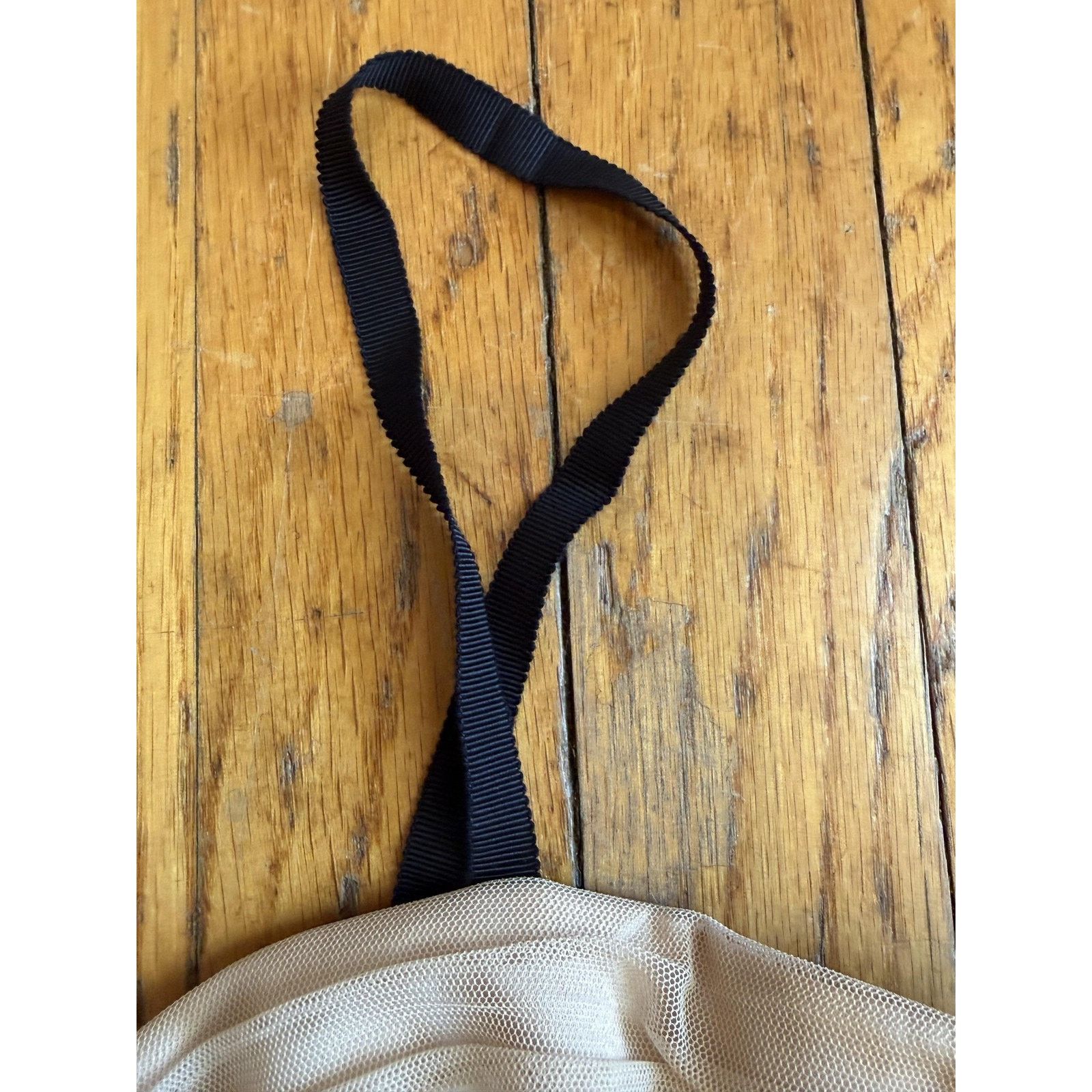 Alice + Olivia Alice + Olivia Bustier 10 Beige Mesh Boned Overbust Zip Back Size ONE SIZE - 2 Thumbnail