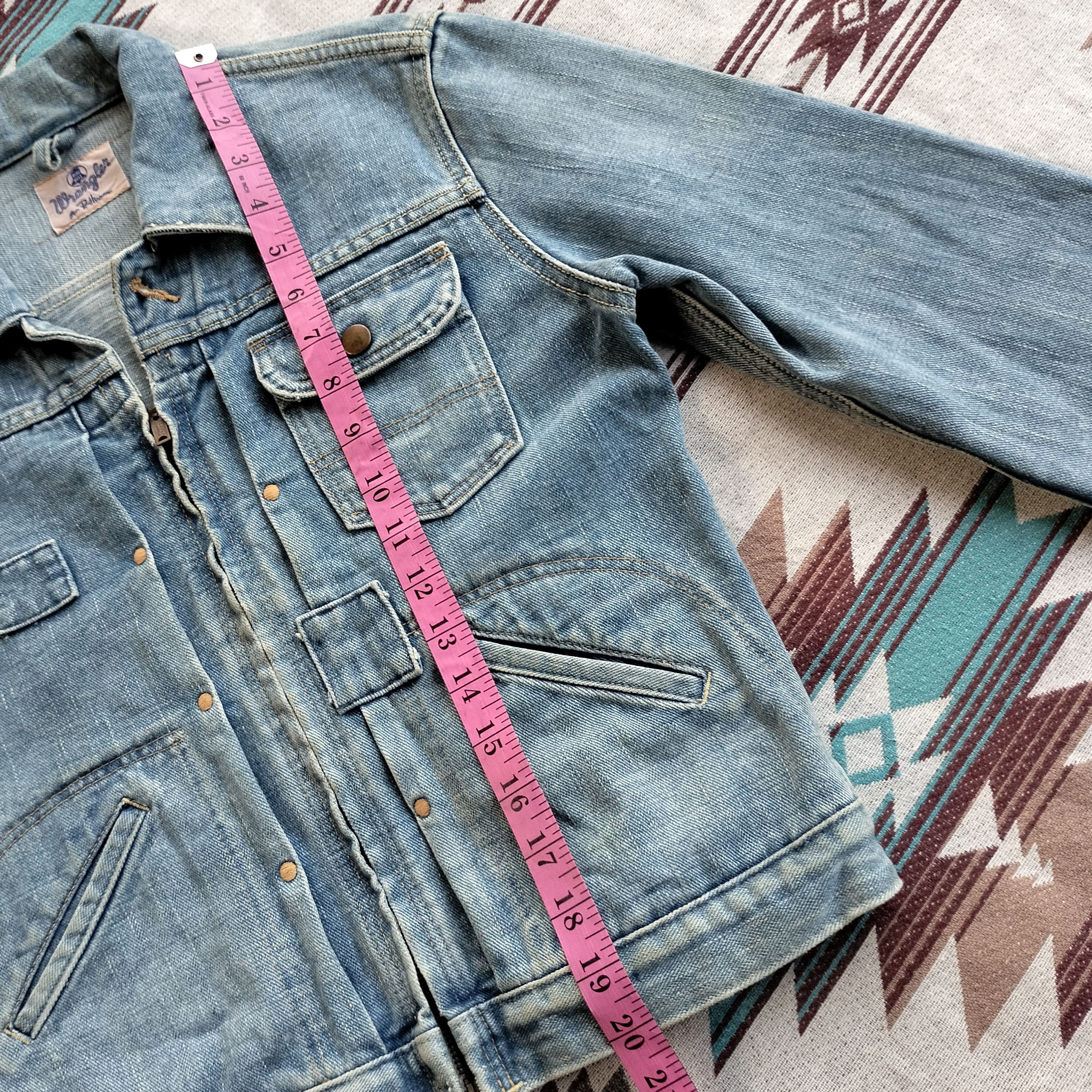 Wrangler Wrangler for Ron Herman patch work denim jacket Size XS / US 0-2 / IT 36-38 - 13 Thumbnail