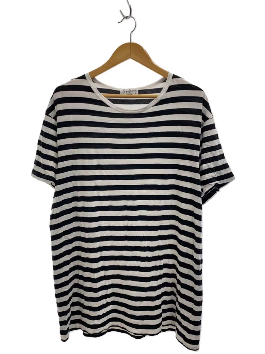 Yohji Yamamoto Back Logo Striped Tee Size US L / EU 52-54 / 3 - 2 Thumbnail