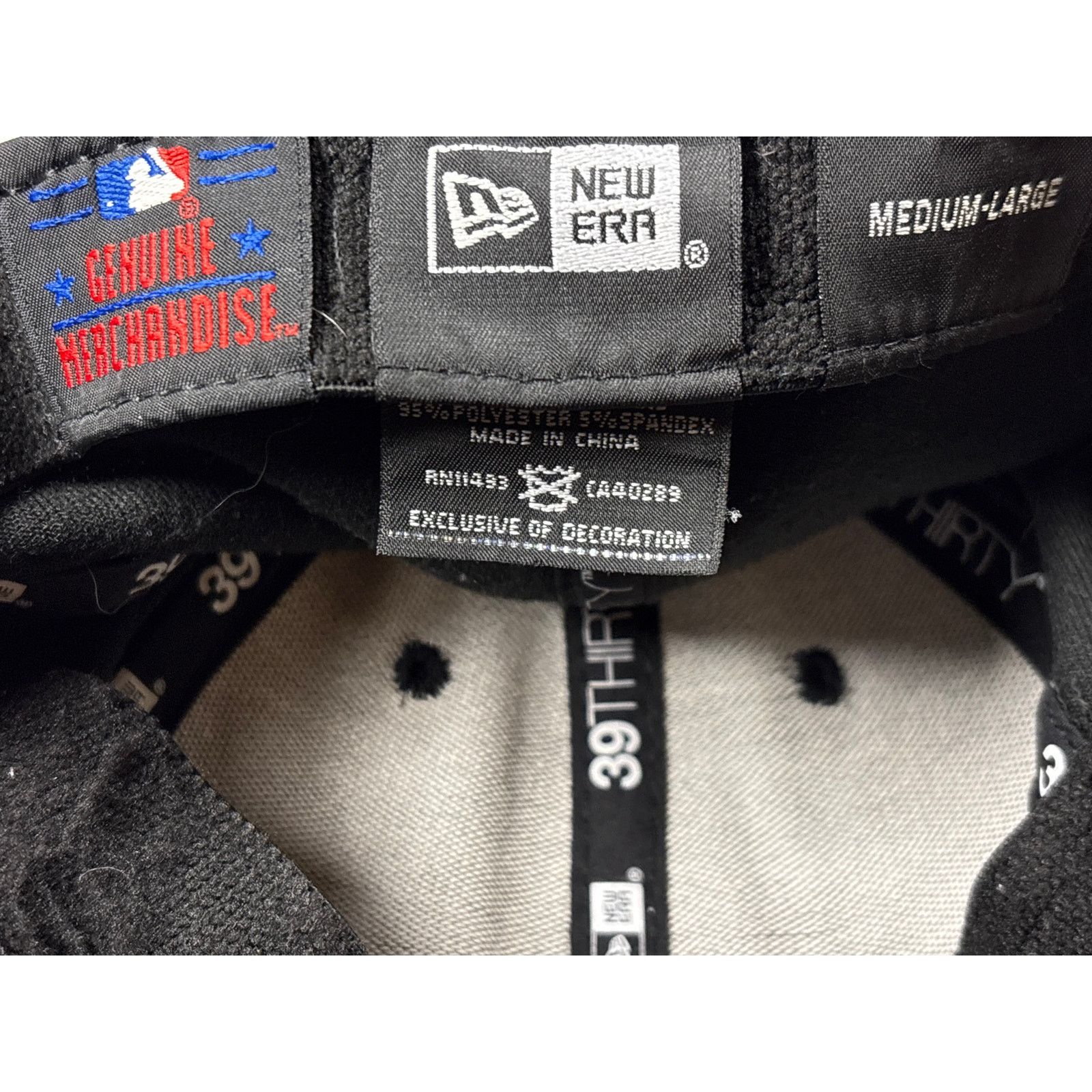 New Era New Era Chicago White Sox MLB M/L 39Thirty hat baseball cap Size ONE SIZE - 5 Thumbnail