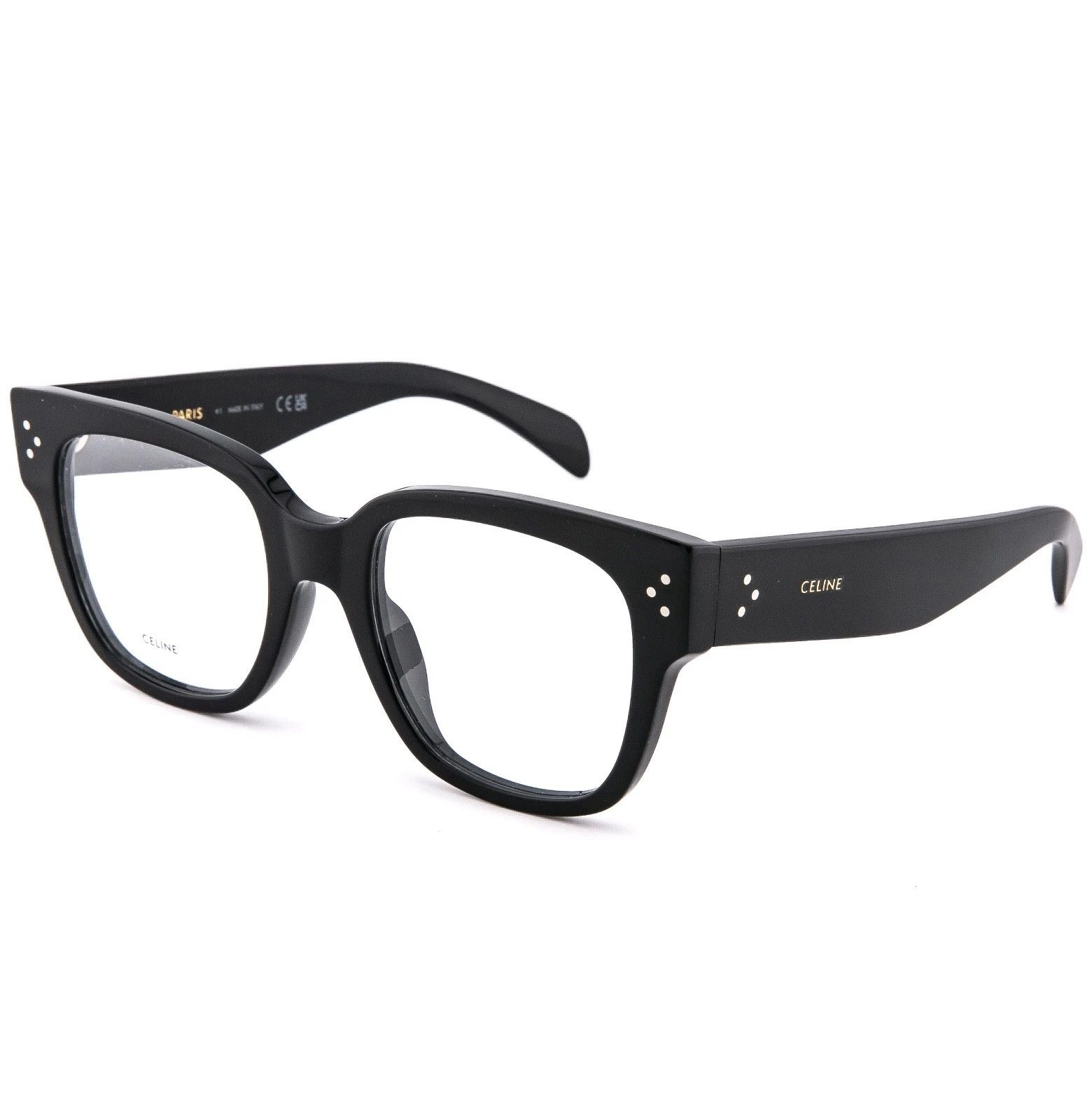 Celine CELINE 50066 BOLD 3 Dots Black Optical Eyeglass CL50066I 001 Size ONE SIZE - 3 Thumbnail