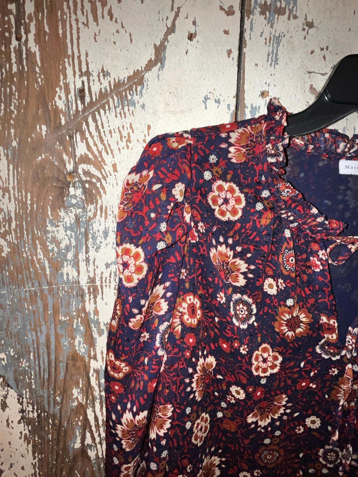 Designer Maison d'Amelie Boho Blouse size Medium Size M / US 6-8 / IT 42-44 - 3 Thumbnail