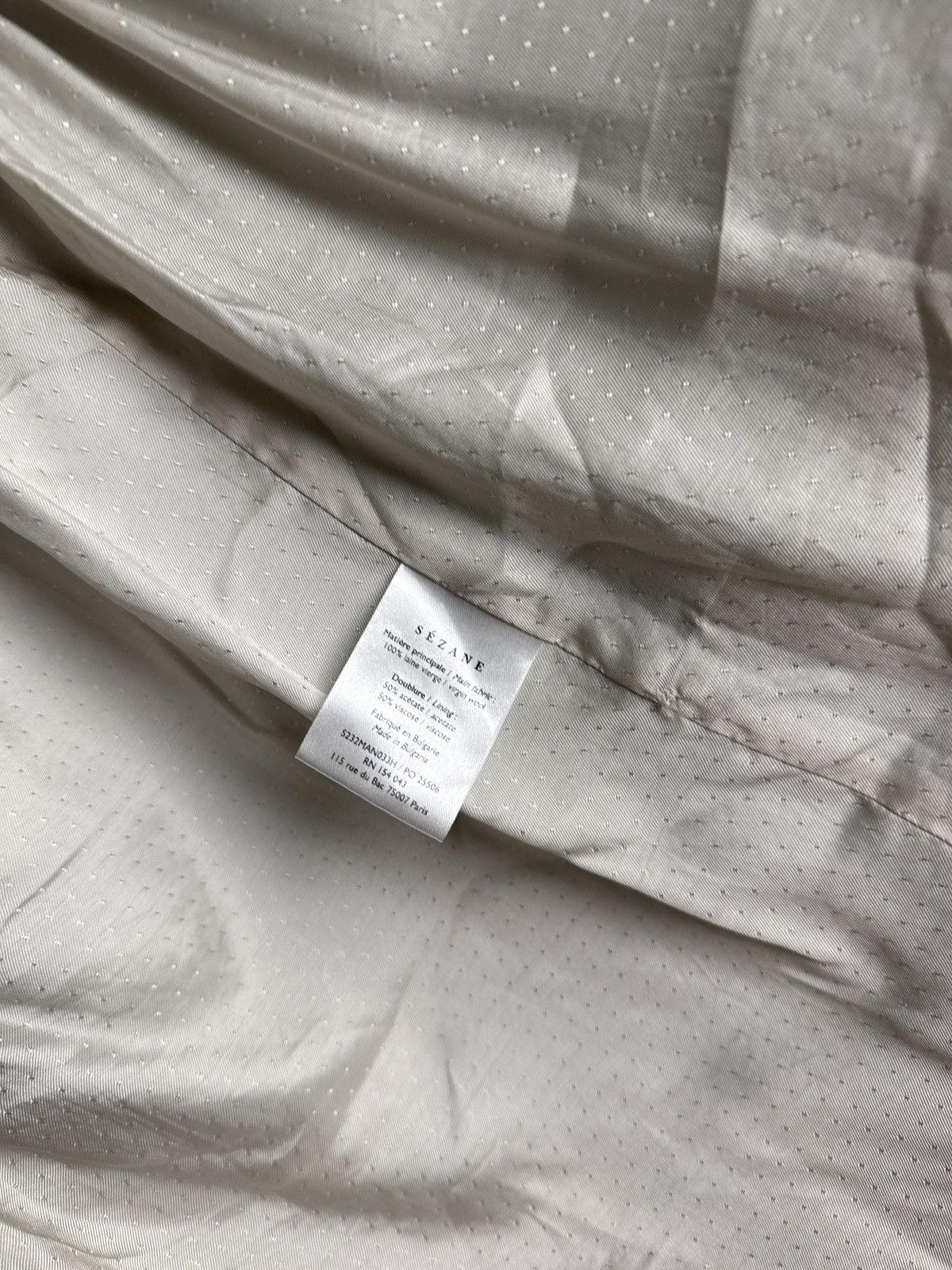 Sezane Sezane Coat Striped green SZ38 Size S / US 4 / IT 40 - 9 Thumbnail