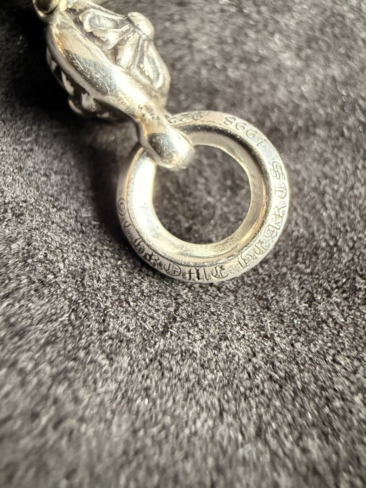 Chrome Hearts Chrome Hearts 1 Ball Tiny CH Cross Pendant + Ball Chain Size ONE SIZE - 21 Thumbnail