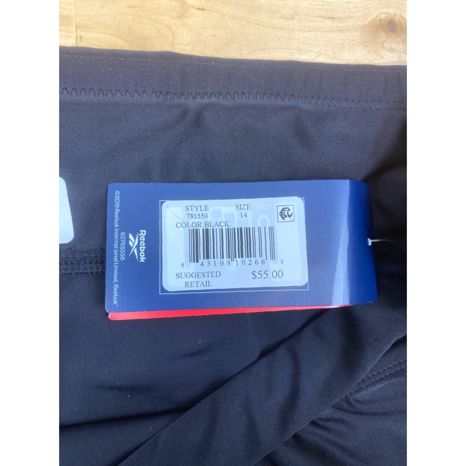Reebok Reebok Skirt Womens 14 Black Activewear Tennis Golf Lined #7831 Size 36" / US 14 / IT 50 - 5 Thumbnail