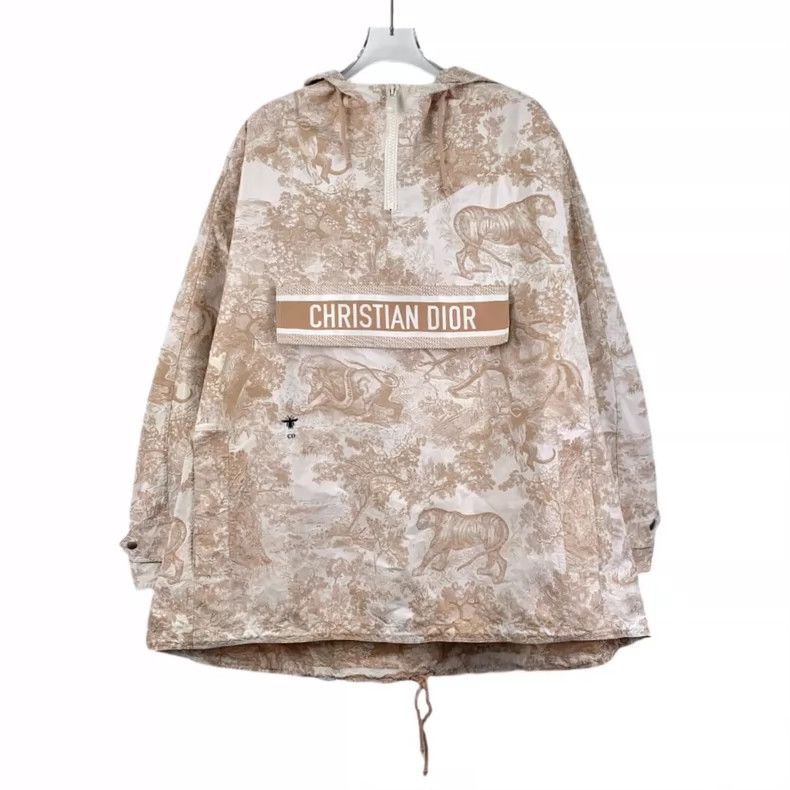 Dior Christian Dior Animal Print Hooded Jacket- DMC Size US XS / EU 42 / 0 - 1 Thumbnail