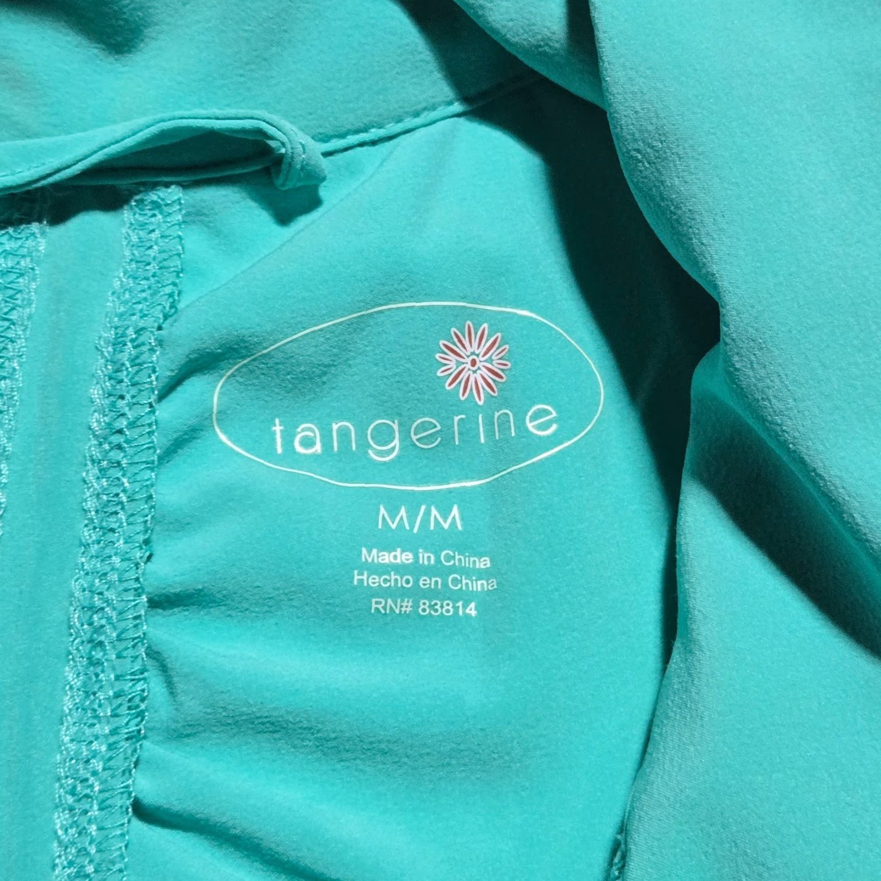 Vintage Tangerine Vest Women M Blue Sleeveless Hooded Zip Activewear Jacket/ Vest Blue Tangerine Women's M Sleeveless Hooded Zip Vest Jacket Size M / US 6-8 / IT 42-44 - 3 Thumbnail
