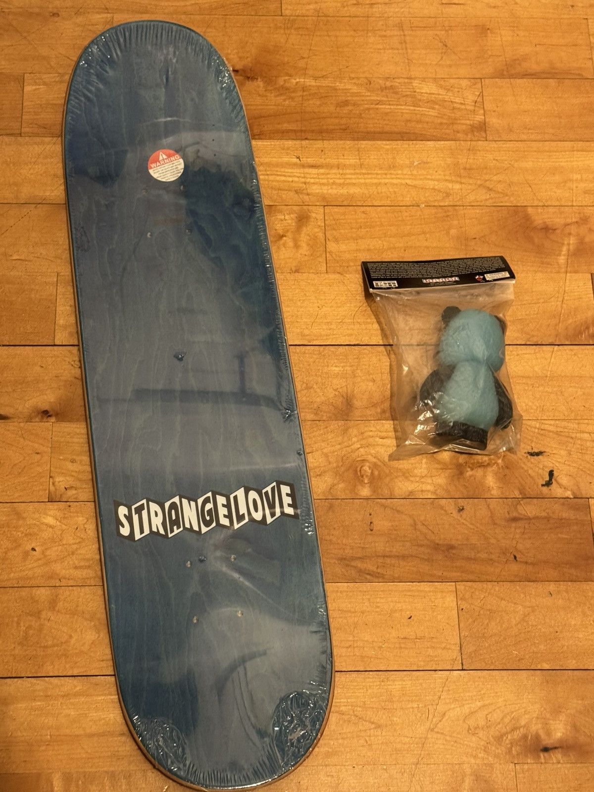 StrangeLove Skateboards Panda / Vinyl Toy 8.5 Deck