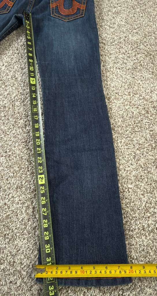 True Religion 🔥 TRUE RELIGION LOW-RISE JEANS SIZE 30 MADE IN USA 🔥 Size 30" / US 8 / IT 44 - 5 Thumbnail