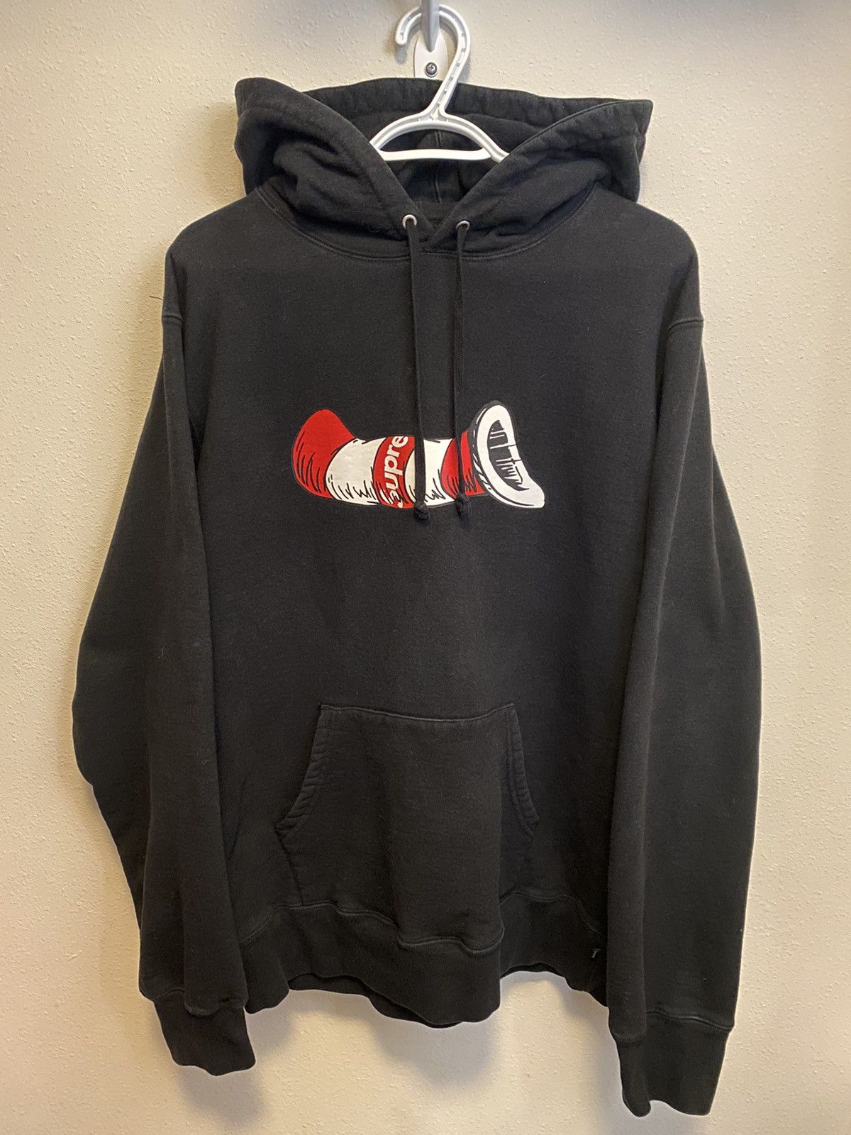 Supreme Supreme Cat in the Hat Hooded Sweatshirt | Grailed