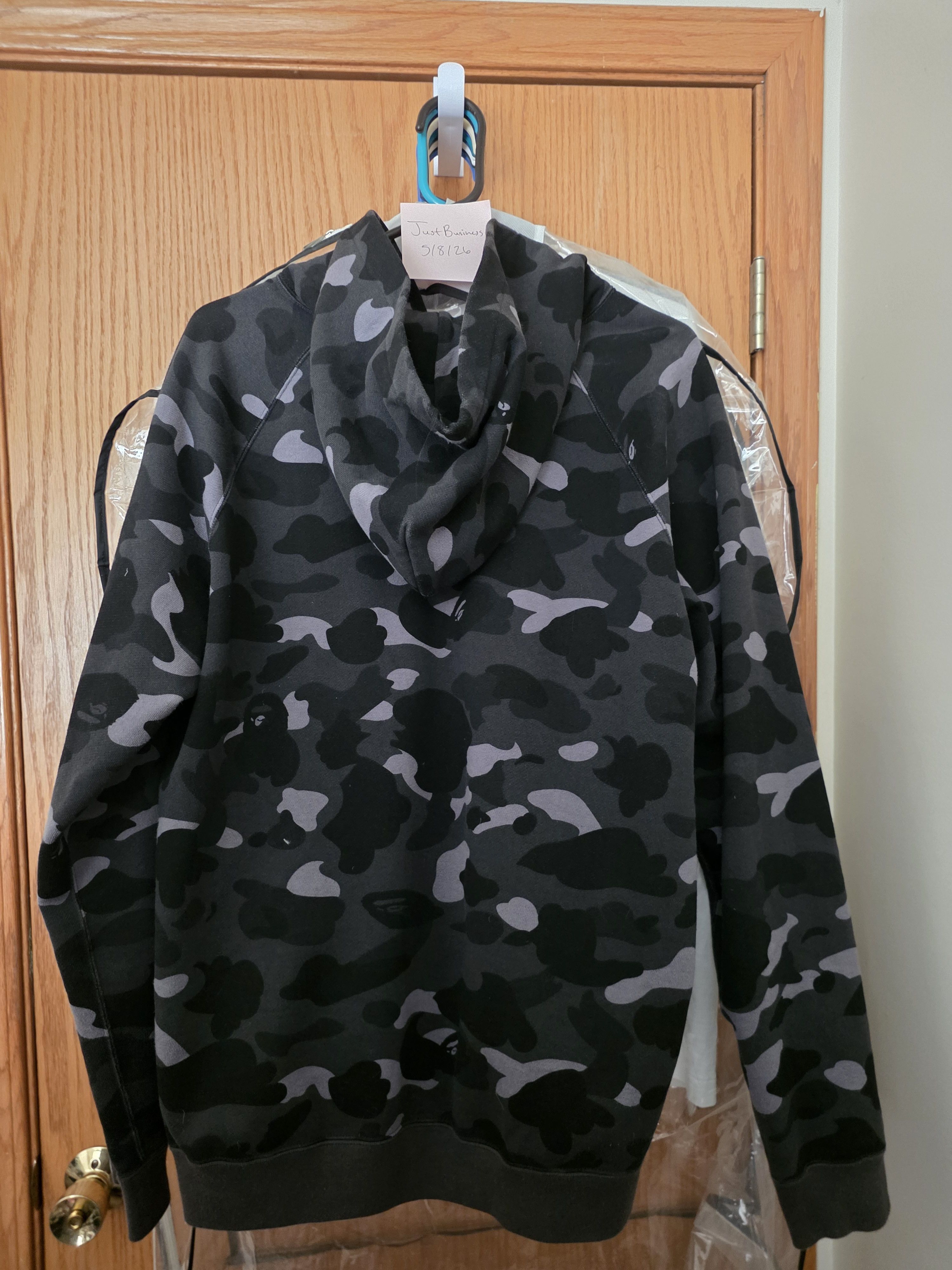 Bape Bape Pirate Store Black Camo Zip-Up Hoodie Size US L / EU 52-54 / 3 - 2 Thumbnail