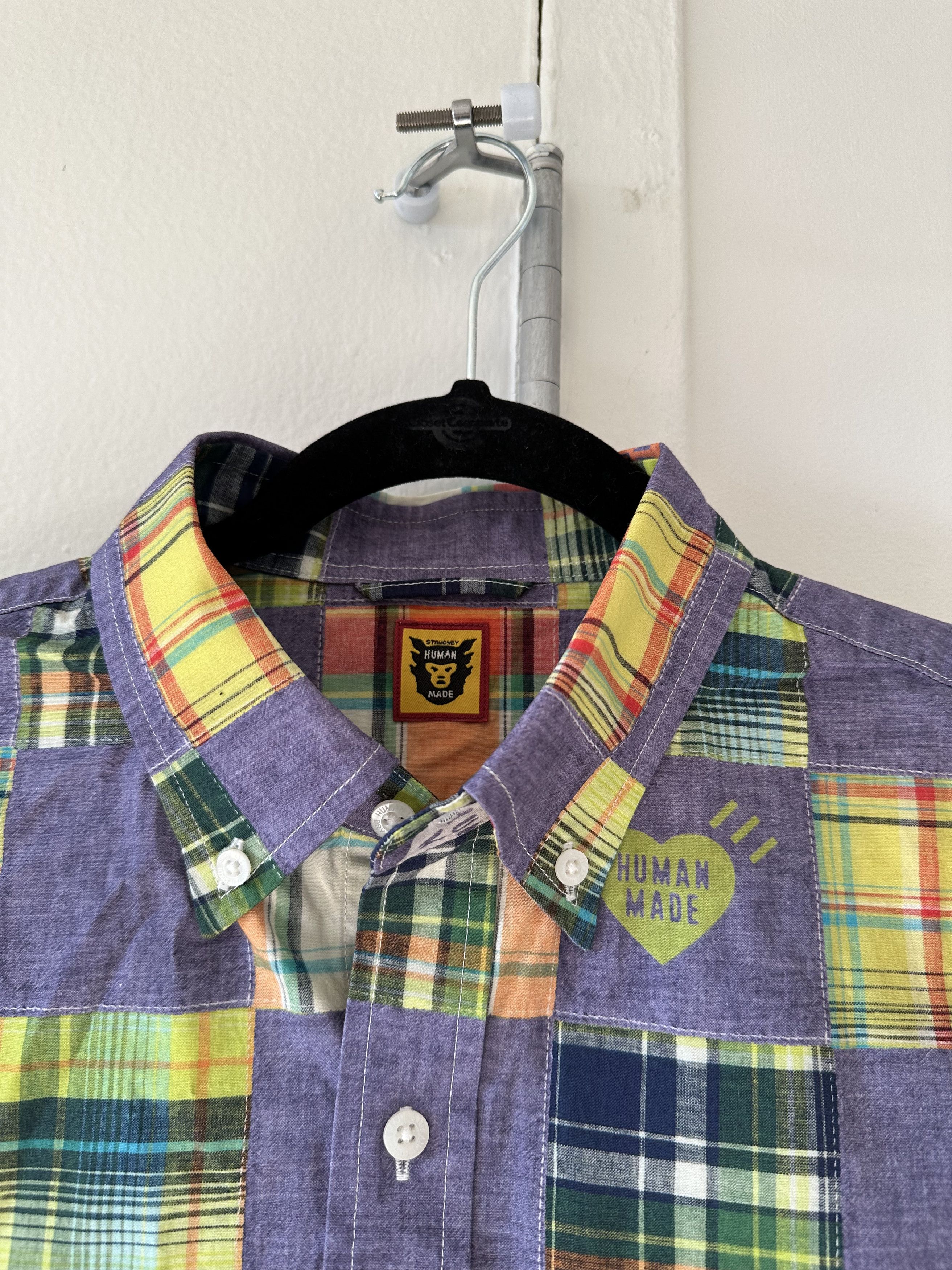 Human Made Human Made Patchwork Short Sleeve Button Up Shirt Size US XL / EU 56 / 4 - 3 Thumbnail