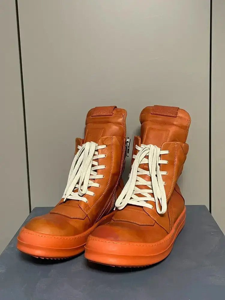 Rick Owens Sz 41 Rick Owens Geobasket Hi-top Sneaker-2505