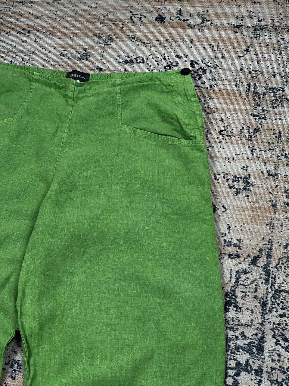 Japanese Brand Vintage OSKA Balloon Linen Pants Japanese Baggy Size US 32 / EU 48 - 3 Thumbnail