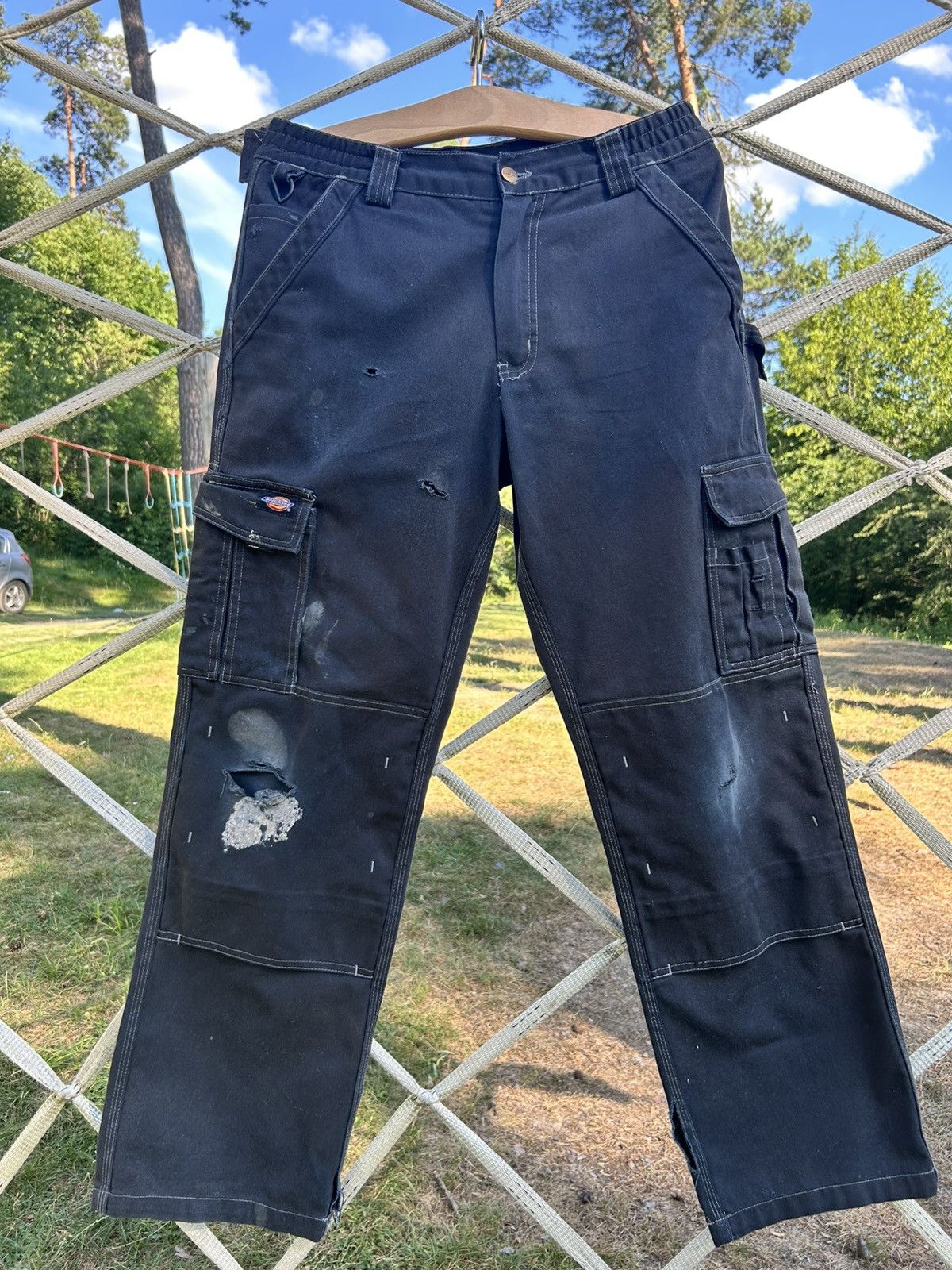 Dickies Dickies Distressed Workwear Heavy Duty Doubleknee Carpenter Size US 33 - 4 Thumbnail