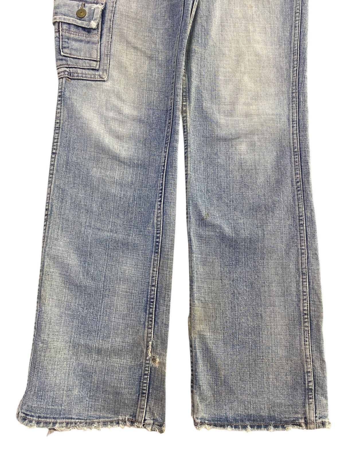 Japanese Brand Japanese Brand Back Carpenter Style Wide Leg Jeans Size US 30 / EU 46 - 9 Thumbnail