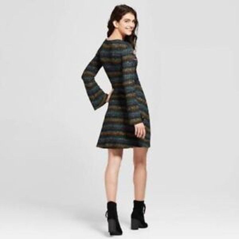 Mossimo Mossimo Supply Co | Bell Sleeve Mini Dress Sweater | Small Size S / US 4 / IT 40 - 2 Thumbnail