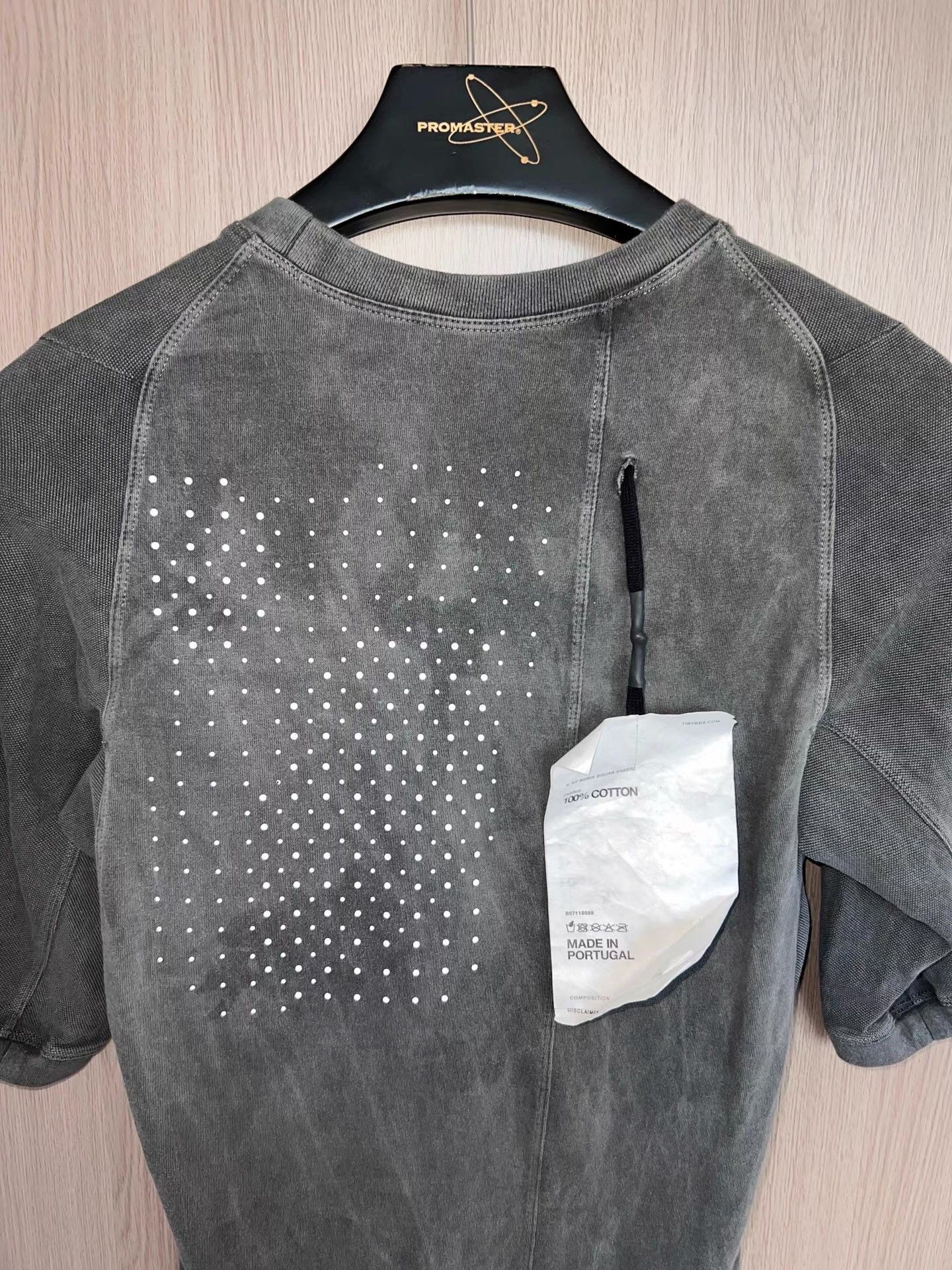 11 By Boris Bidjan Saberi 11by BBS Faded Cotton 3M T-Shirt K35 Size XXS / US 00 / IT 34 - 3 Thumbnail