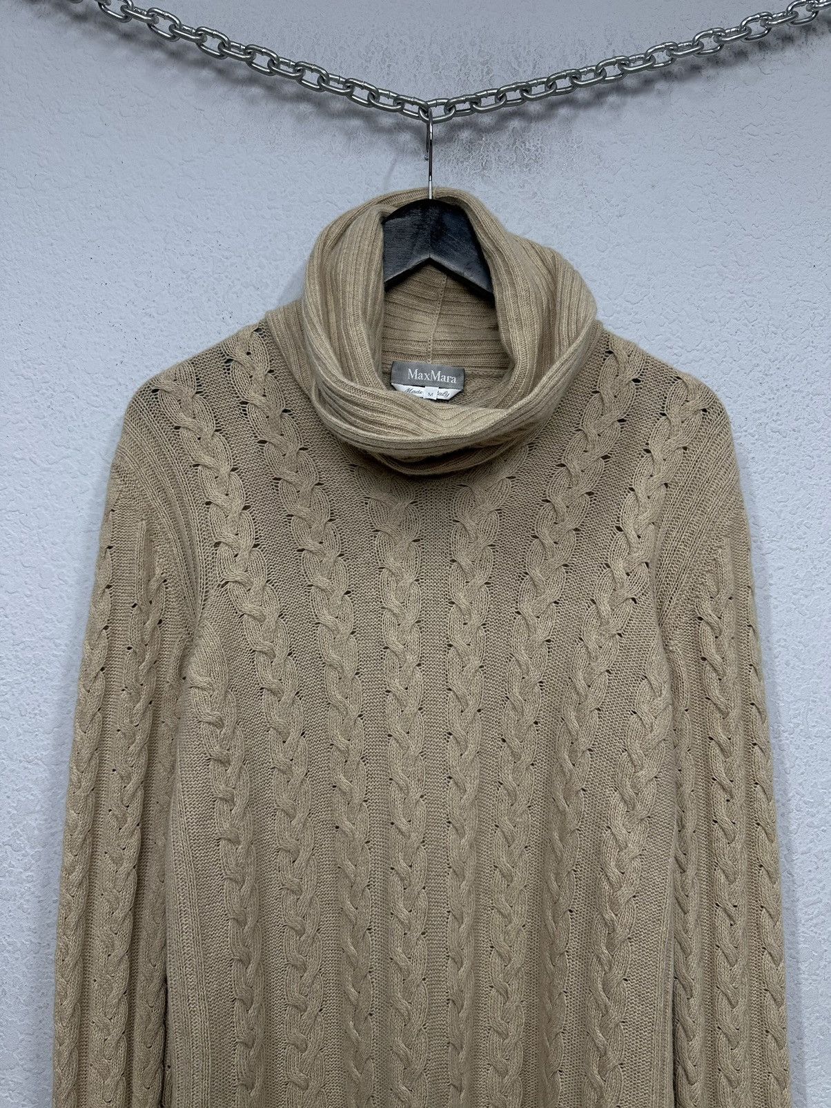 Max Mara Vintage Sweater Max Mara Wool Alpaca Luxury Gudrun Sjoden Size M / US 6-8 / IT 42-44 - 3 Thumbnail