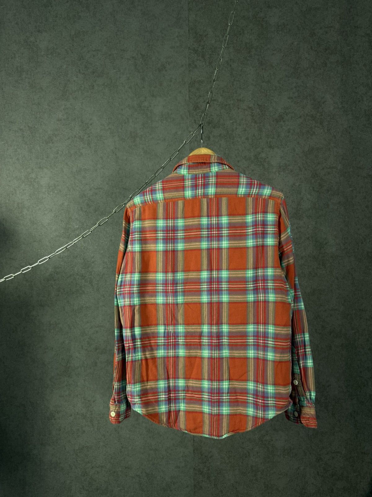 Polo Ralph Lauren Polo Ralph Lauren designer flannel Multipocket shirt Size US M / EU 48-50 / 2 - 6 Thumbnail
