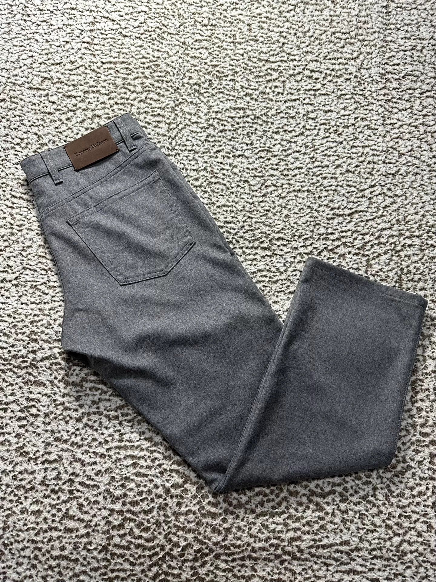 Ermenegildo Zegna Ermenegildo Zegna Wool Trousers - Business & Casual Size US 32 / EU 48 - 4 Thumbnail