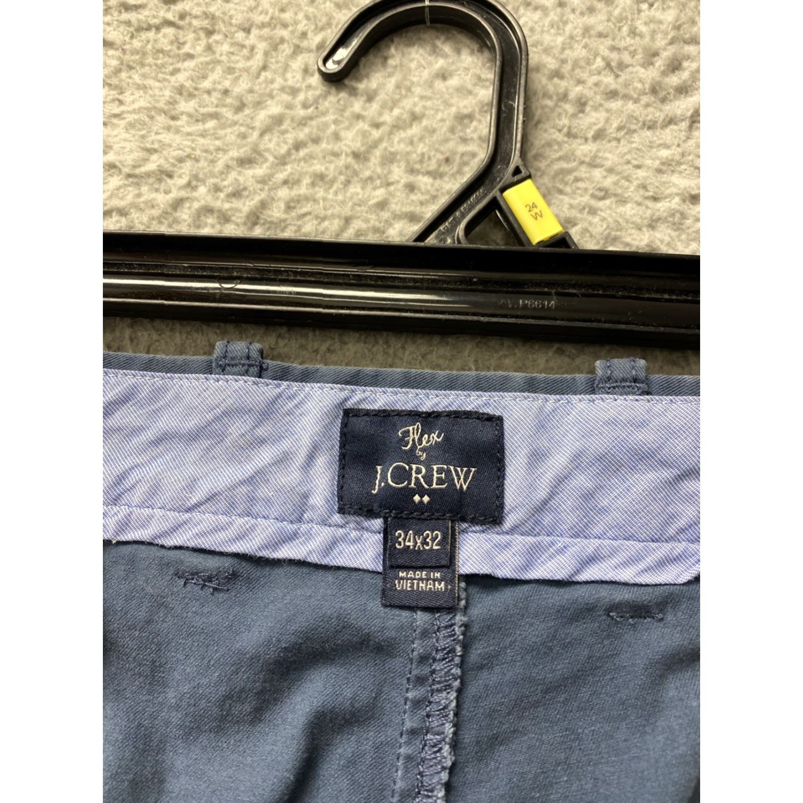 J.Crew VINTAGE J.Crew Men's Slim Pants Casual Travel Chino Indigo Blue 34x32 Size US 34 / EU 50 - 3 Thumbnail