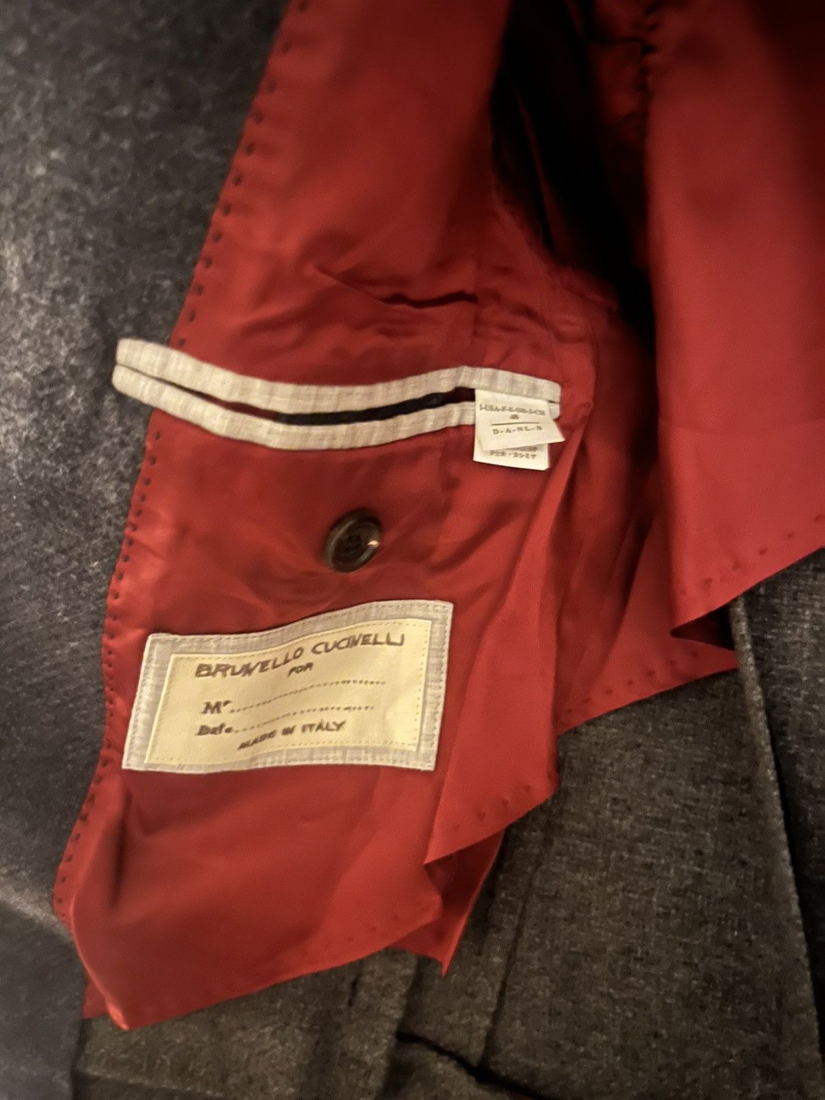 Brunello Cucinelli Brunello Cucinelli cashmere wool blazer size uk 38 it 48 Size 38R - 4 Thumbnail