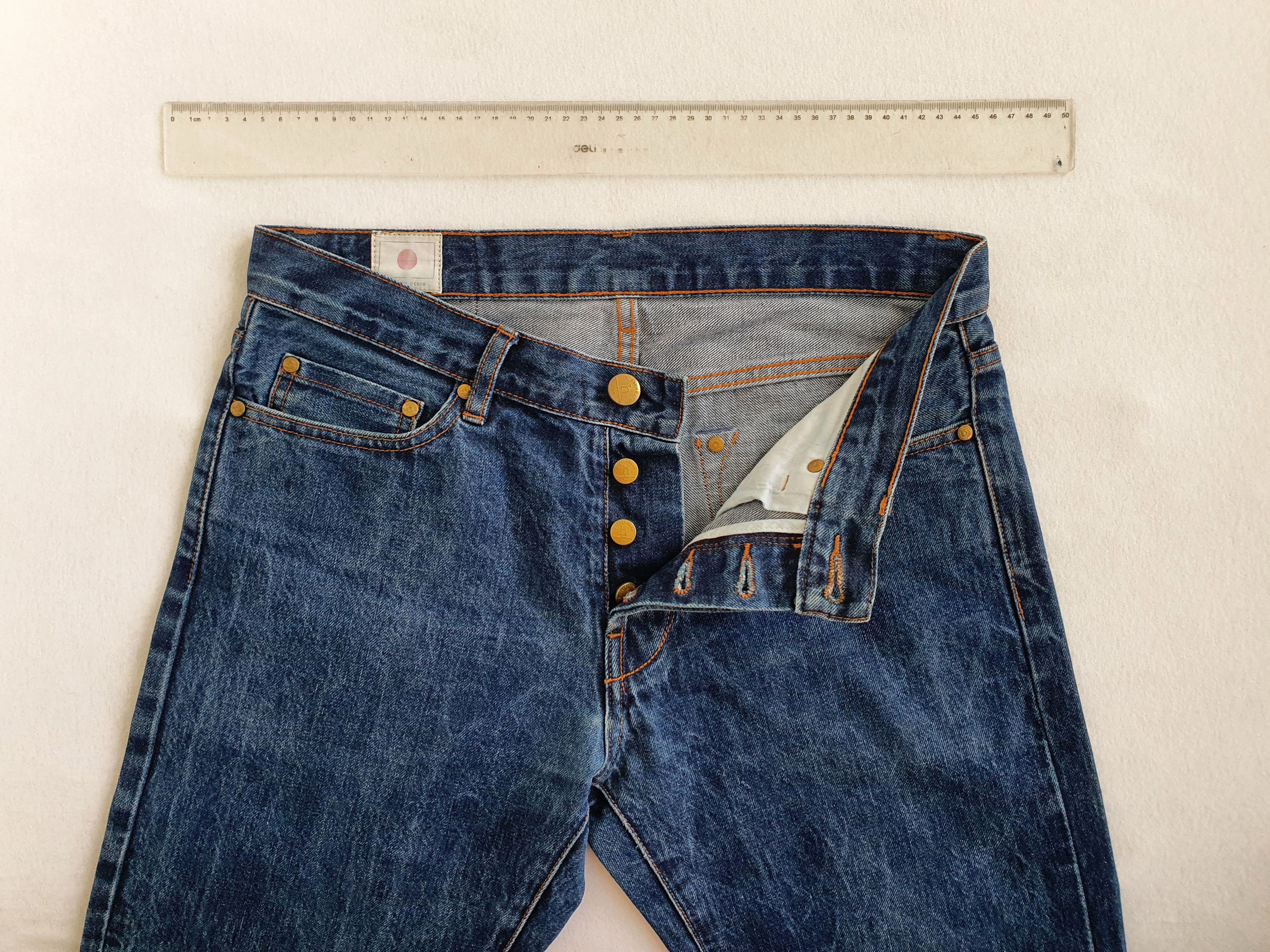 Han Kjobenhavn ''TAPERED JEANS'' (M-90064-12) - Selvedge - Japanese Fabric Size US 29 - 4 Thumbnail