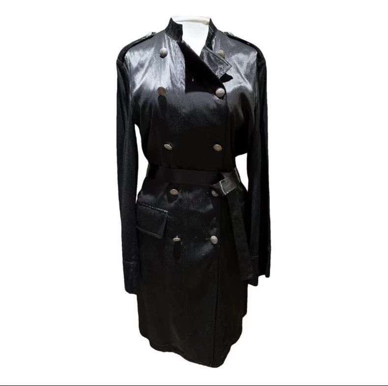 Ann Demeulemeester Ann Demeulemeester designs double-breasted trench coats in Size US L / EU 52-54 / 3 - 1 Thumbnail