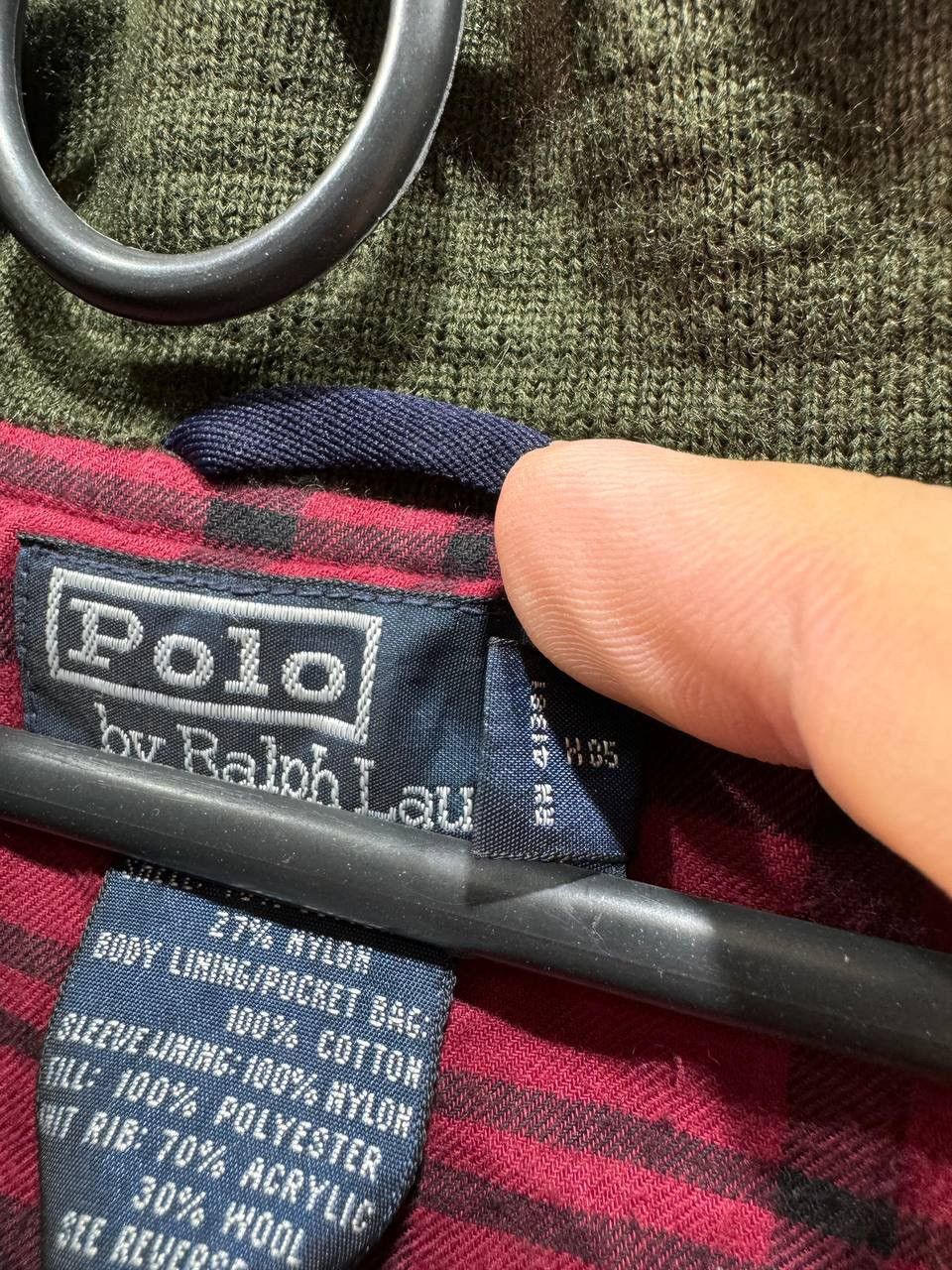 Other Vintage 90s Polo Ralph Lauren Quilted Jacket Puffer Rare Size US L / EU 52-54 / 3 - 12 Thumbnail