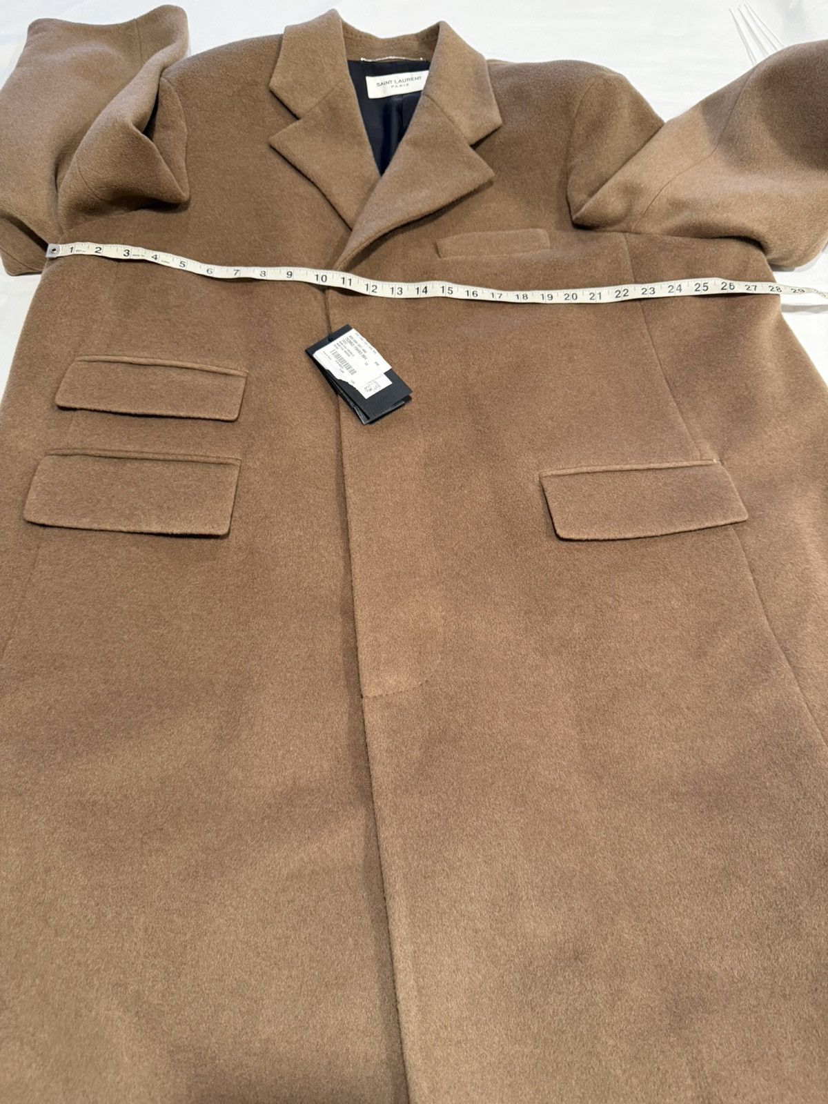 Saint Laurent Paris Saint Laurent men’s 2023 oversized coat. XXL $5600 Size US XXL / EU 58 / 5 - 9 Thumbnail