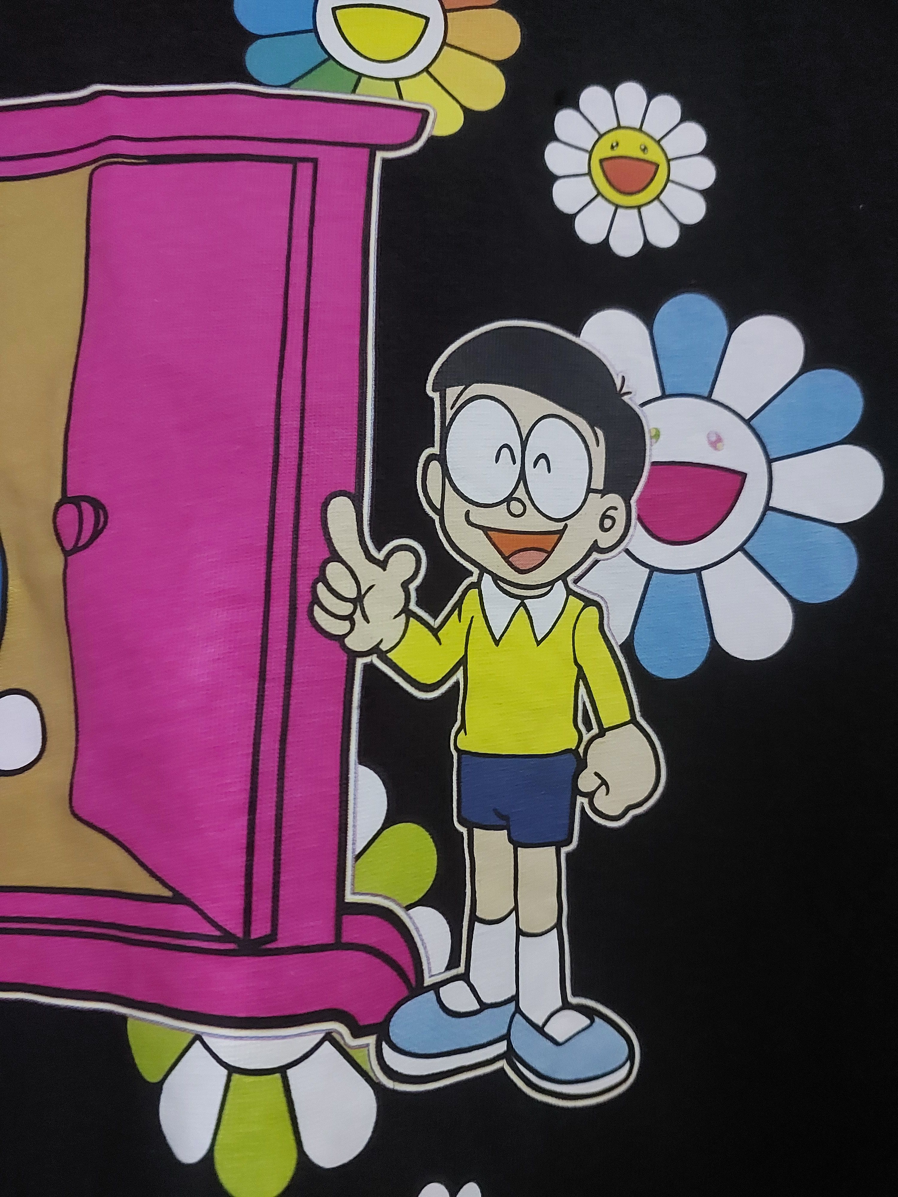 Takashi Murakami × Uniqlo DORAEMON ANIME X TAKASHI MURAKAMI T-SHIRT Size US L / EU 52-54 / 3 - 5 Thumbnail