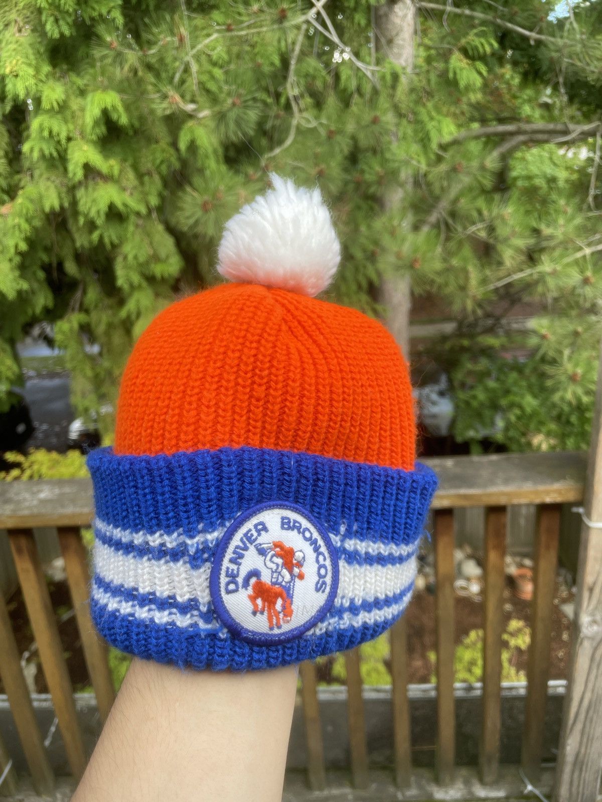 NFL × Vintage Vintage 90’s Denver Broncos Beanie Size ONE SIZE - 1 Thumbnail