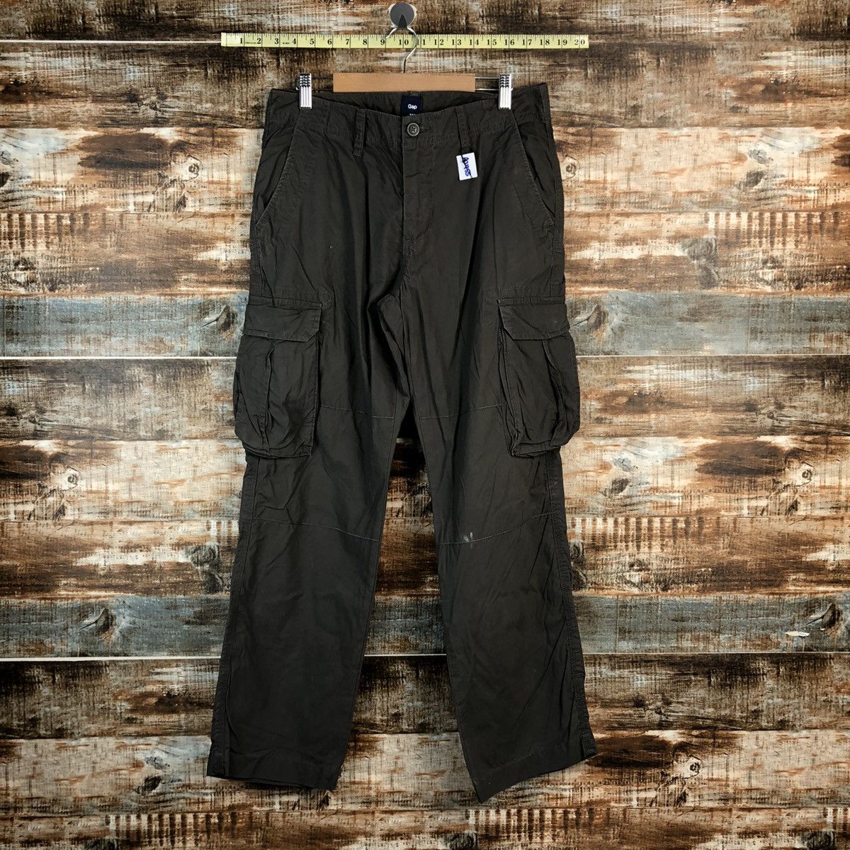 Gap Gap Grey Cargo Multipocket utility tactical Pants #A2455 Size US 31 - 1 Thumbnail