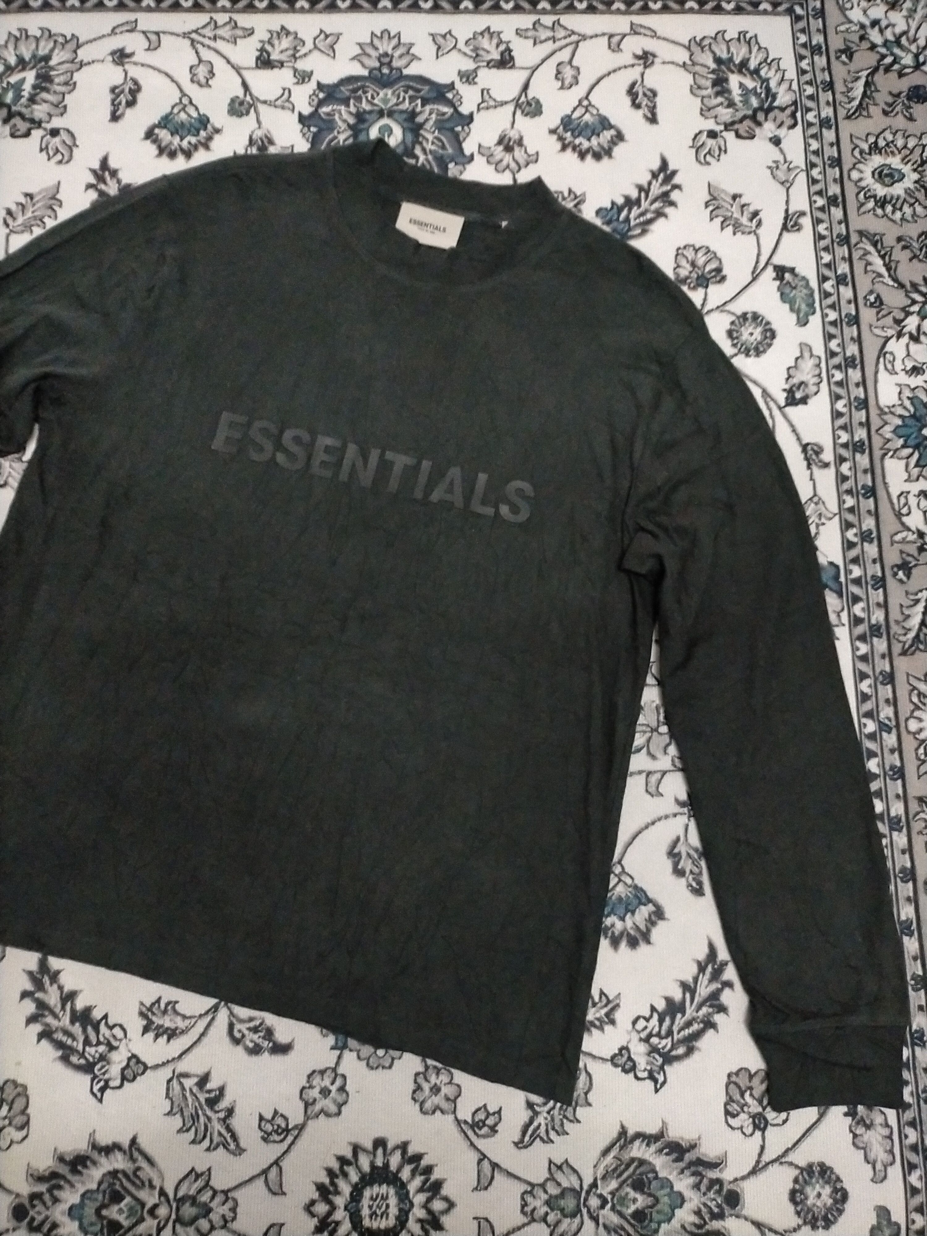 Essentials × Fear of God 🔥Essentials 🔥Fear Of God Silicone Long Sleeve Tshirt Size US S / EU 44-46 / 1 - 2 Thumbnail