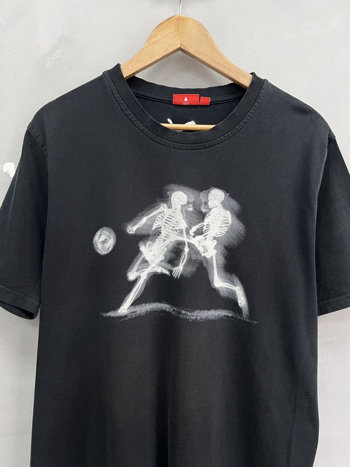 Puma Puma Black T-shirt Skeleton print mihara style japanese y2k Size US XL / EU 56 / 4 - 2 Thumbnail