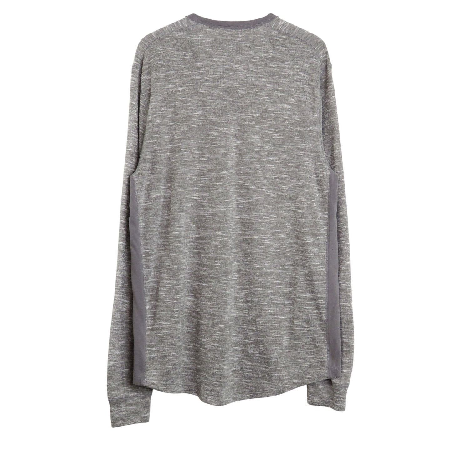 Guess Guess Gray Heather Long Sleeve Henley Shirt Medium Size US M / EU 48-50 / 2 - 3 Thumbnail