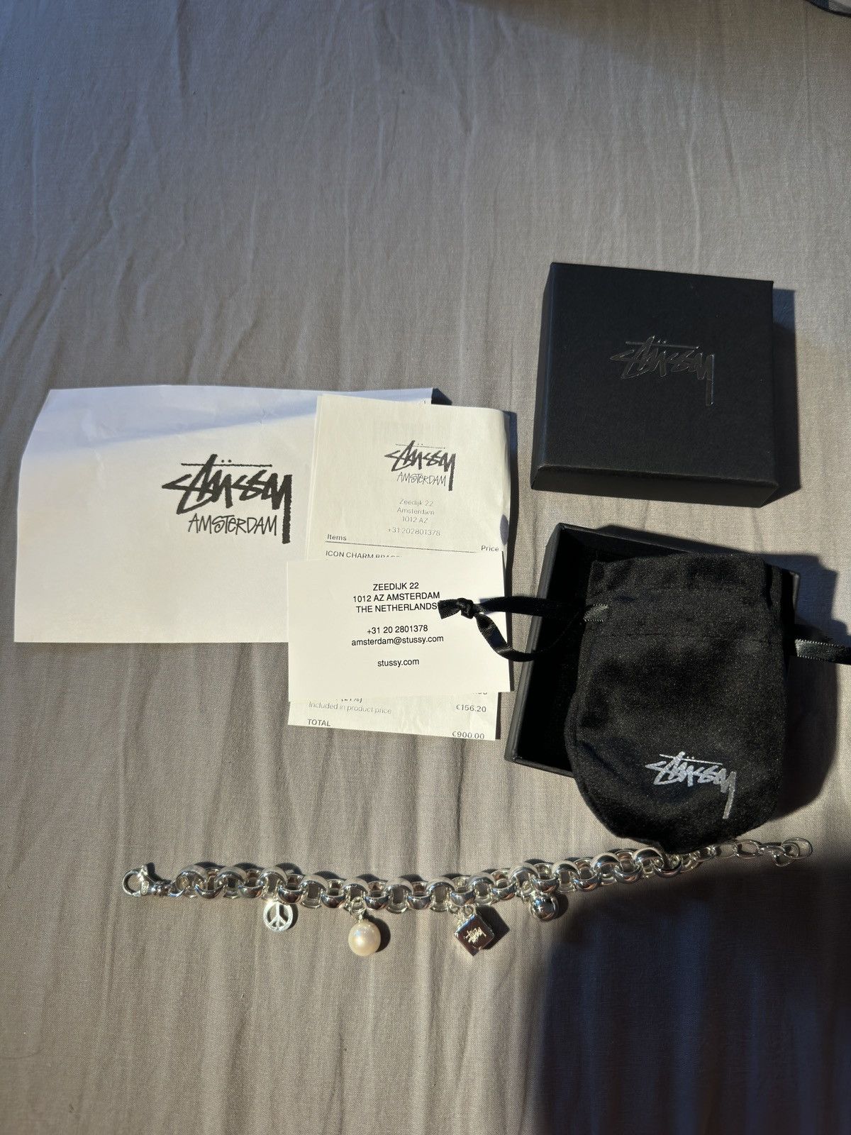 アクセサリー STUSSY '24 Jewelry ICON CHARM BRACELET Stussy Icon Charm Bracelet Sterling Silver - SS24 - US