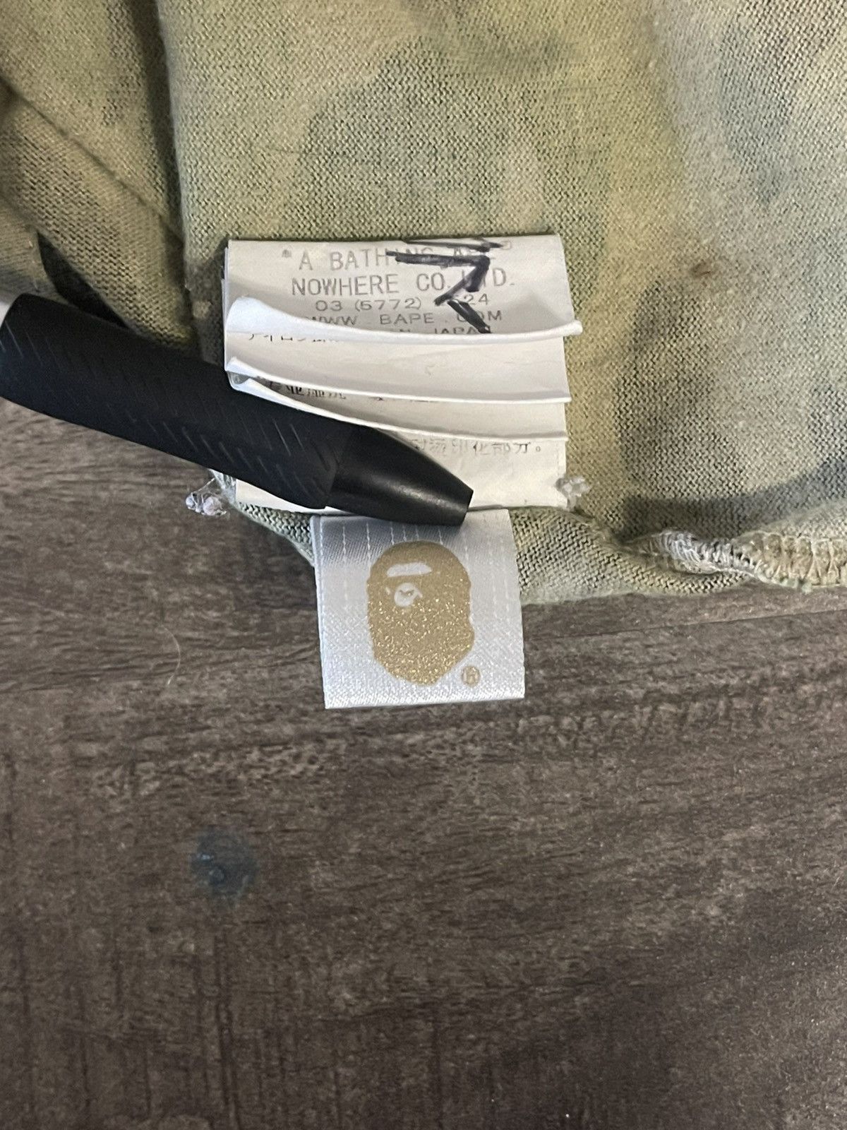 Bape A Bathing Ape Bape Shark Face ABC Camo Tshirt Size US S / EU 44-46 / 1 - 10 Thumbnail