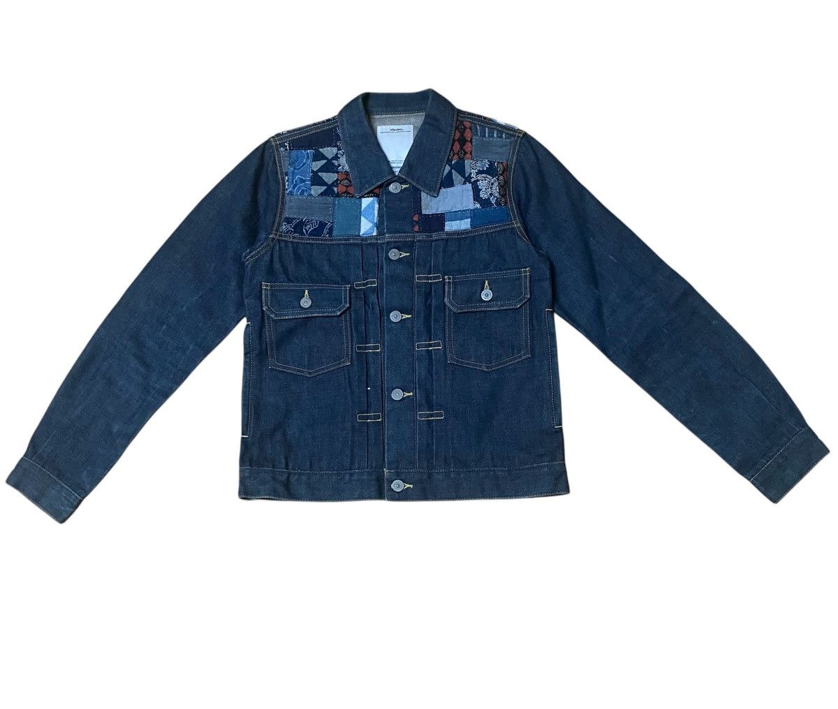 Visvim Boro Patchwork Type 2 Denim Jacket