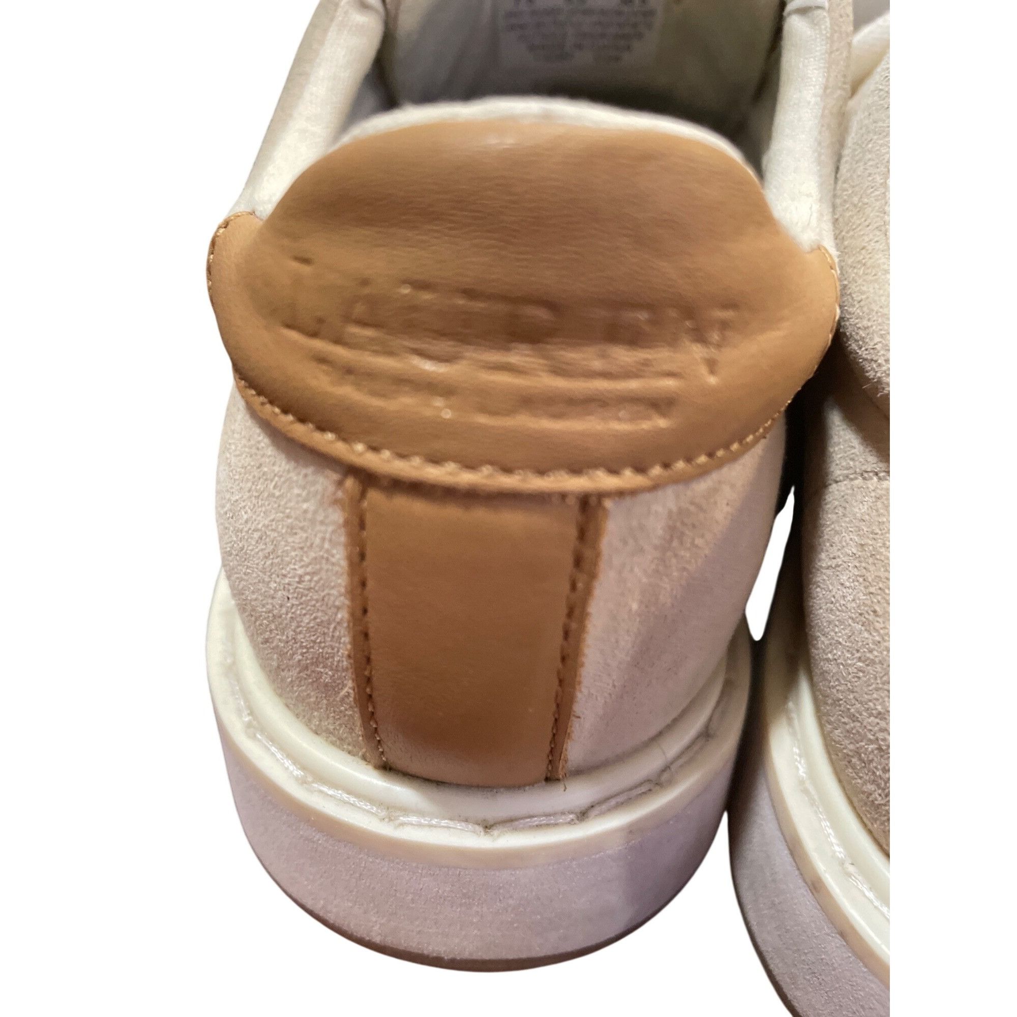 Ralph Lauren Ralph Lauren Lauren Angeline wms beige sheep leather sneaker Size US 7.5 / IT 37.5 - 18 Thumbnail
