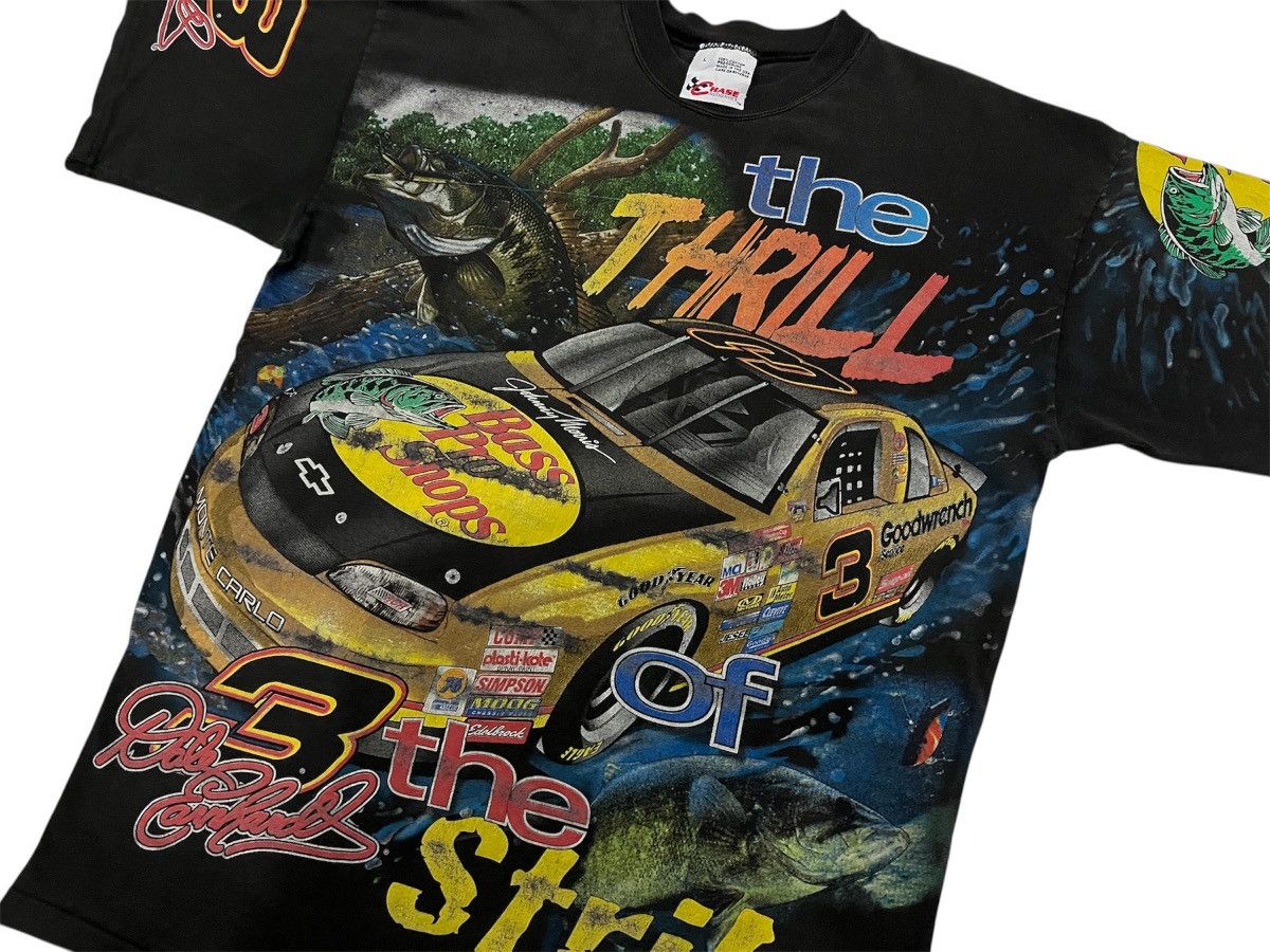 Vintage VINTAGE NASCAR ALL OVER PRINT 90s Size US L / EU 52-54 / 3 - 3 Thumbnail