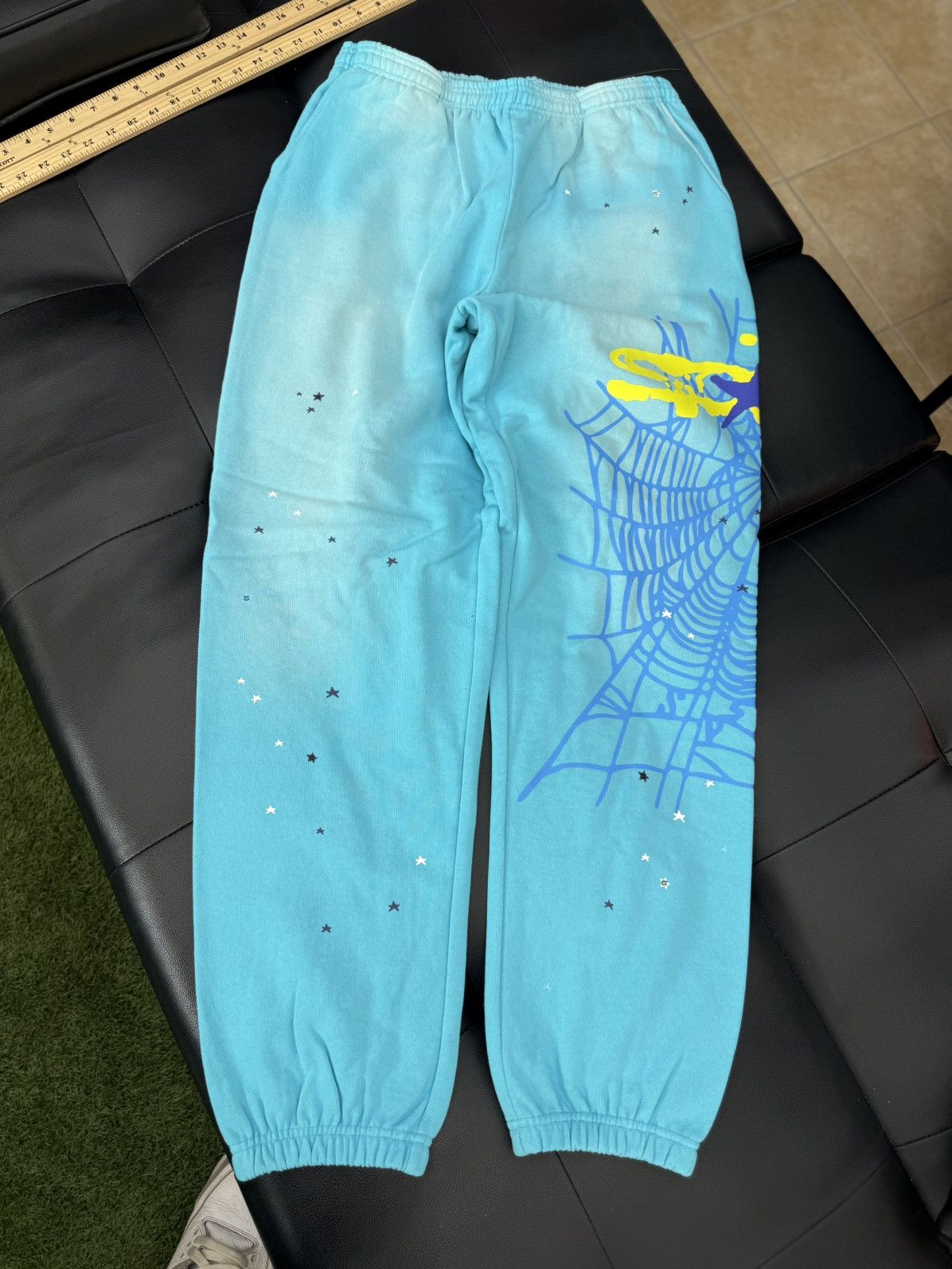 Sp5der Sp5der Sweatpants Size Large Blue (Brand New) Size US 33 - 6 Thumbnail