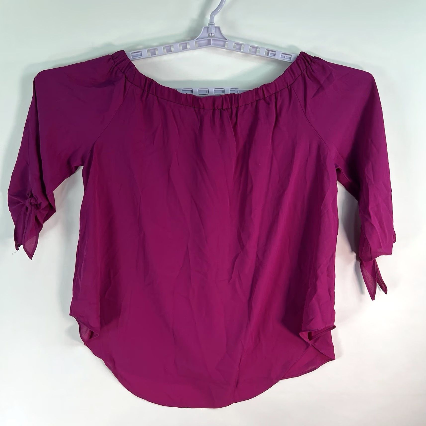 Vintage Three Eighty Two Top Women’s SZ L Purple Magenta NWT Size L / US 10 / IT 46 - 7 Thumbnail
