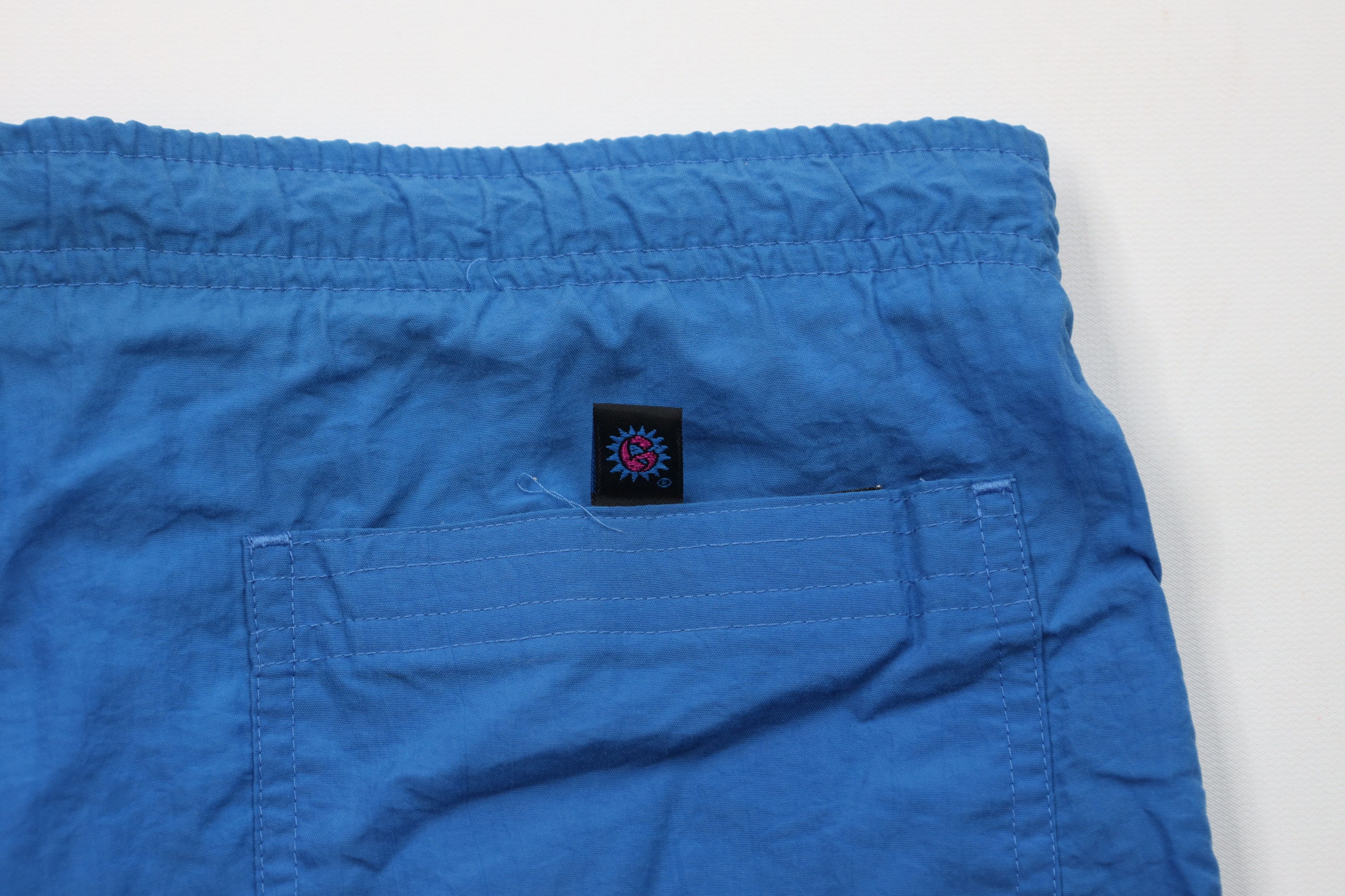 Gotcha Vintage 80s 90s Gotcha Surfing Lined Shorts Swim Trunks Blue Size US 36 / EU 52 - 10 Thumbnail
