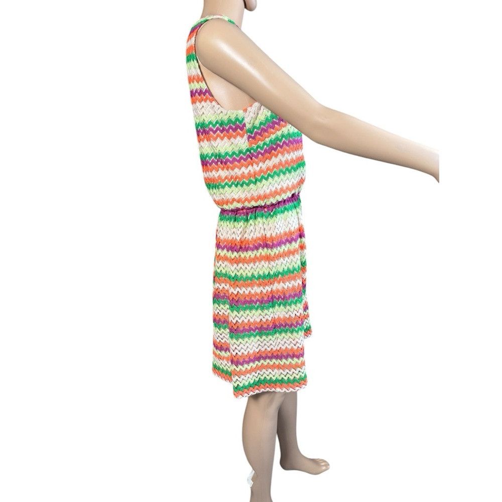 Vince Camuto NWT New $128 Vince Camuto Zigzag Stripe Sleeveless Knit Dre Size M / US 6-8 / IT 42-44 - 9 Thumbnail