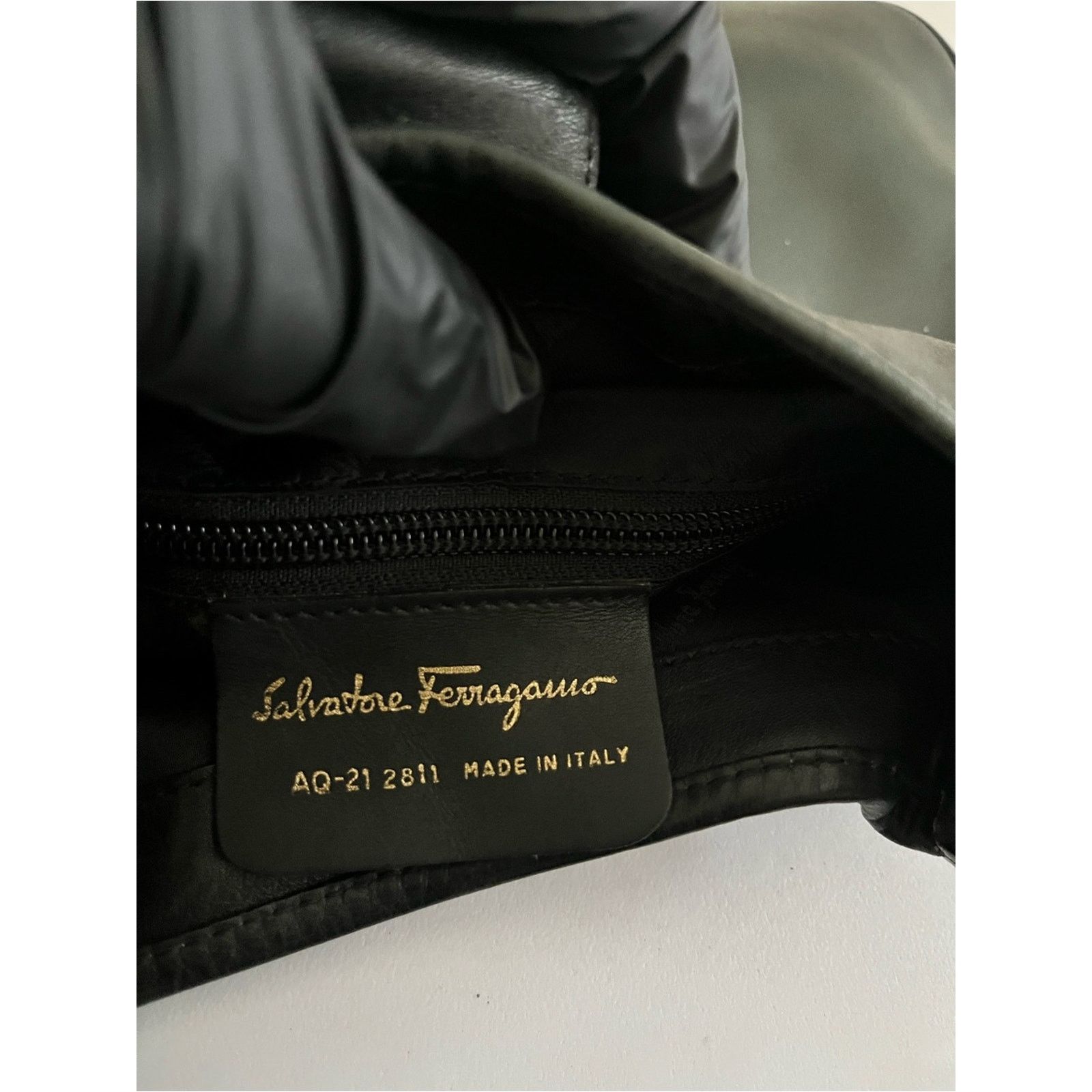 Salvatore Ferragamo Ferragamo vintage leather hobo bag Size ONE SIZE - 3 Thumbnail