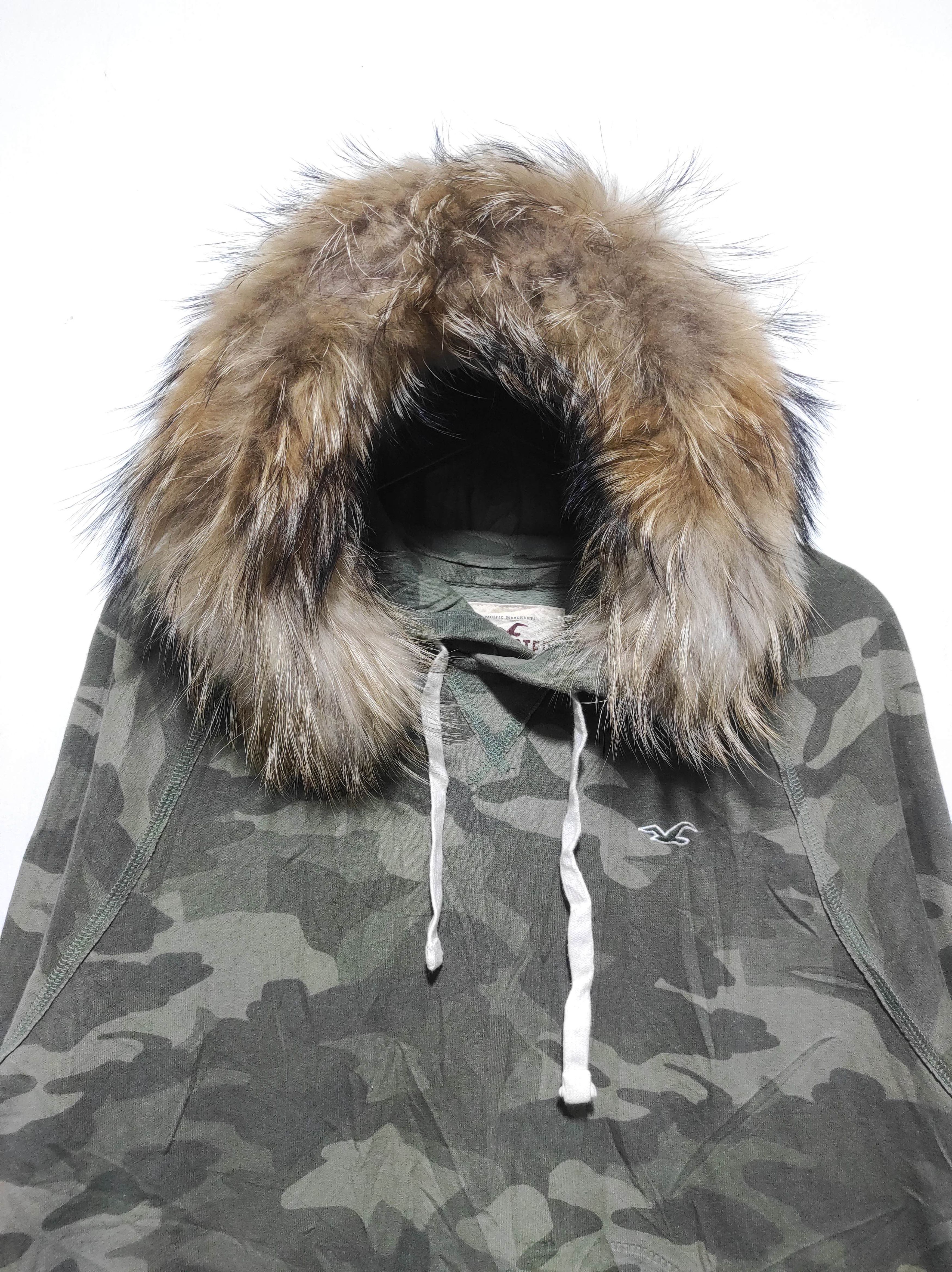 If Six Was Nine Hollister Camo Fur Hoodie i6w9 lgb style Size US XL / EU 56 / 4 - 3 Thumbnail