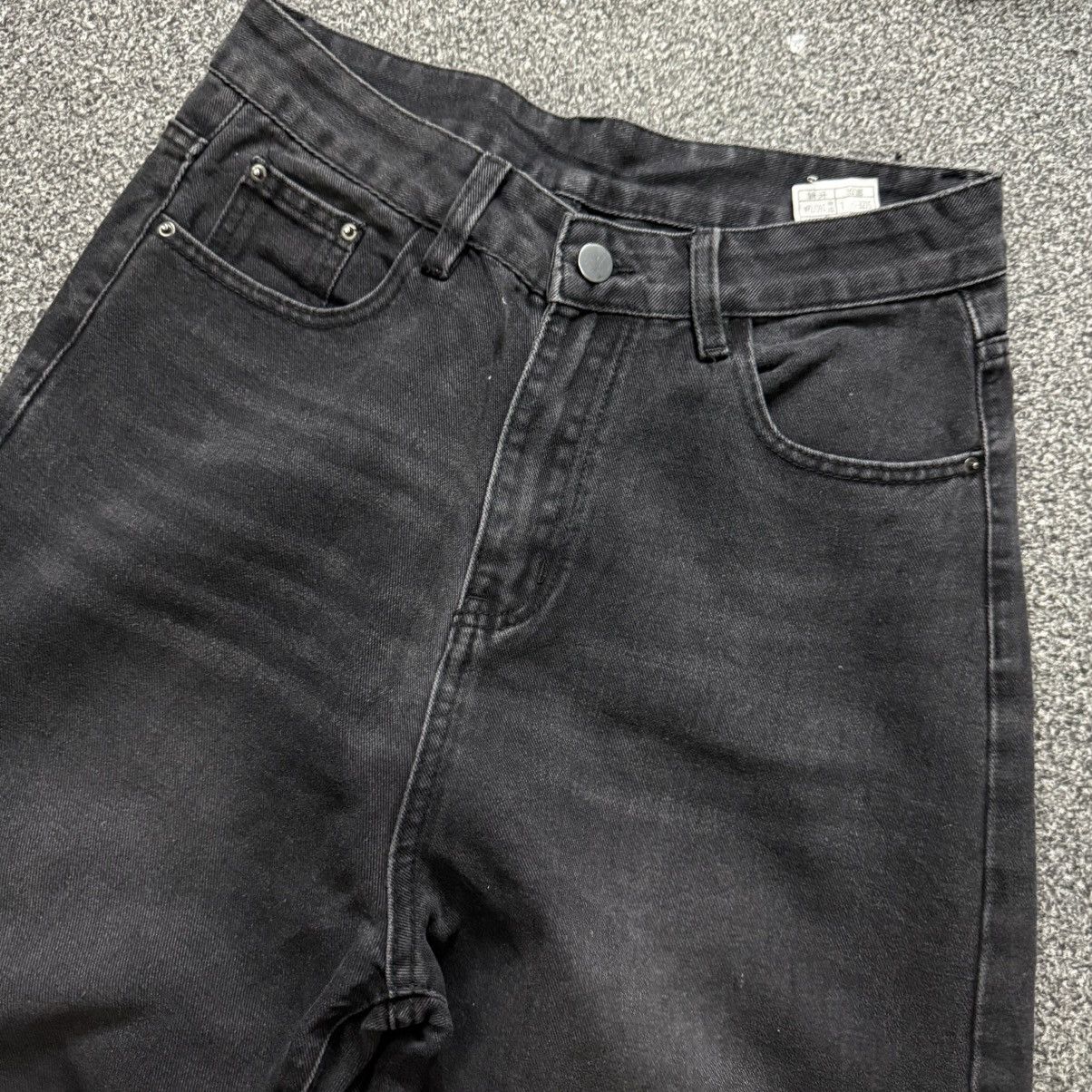 If Six Was Nine 🔥🇯🇵 15in Wideleg Japanese Tornado Mart Crazy Drise Denim Size US 29 - 3 Thumbnail
